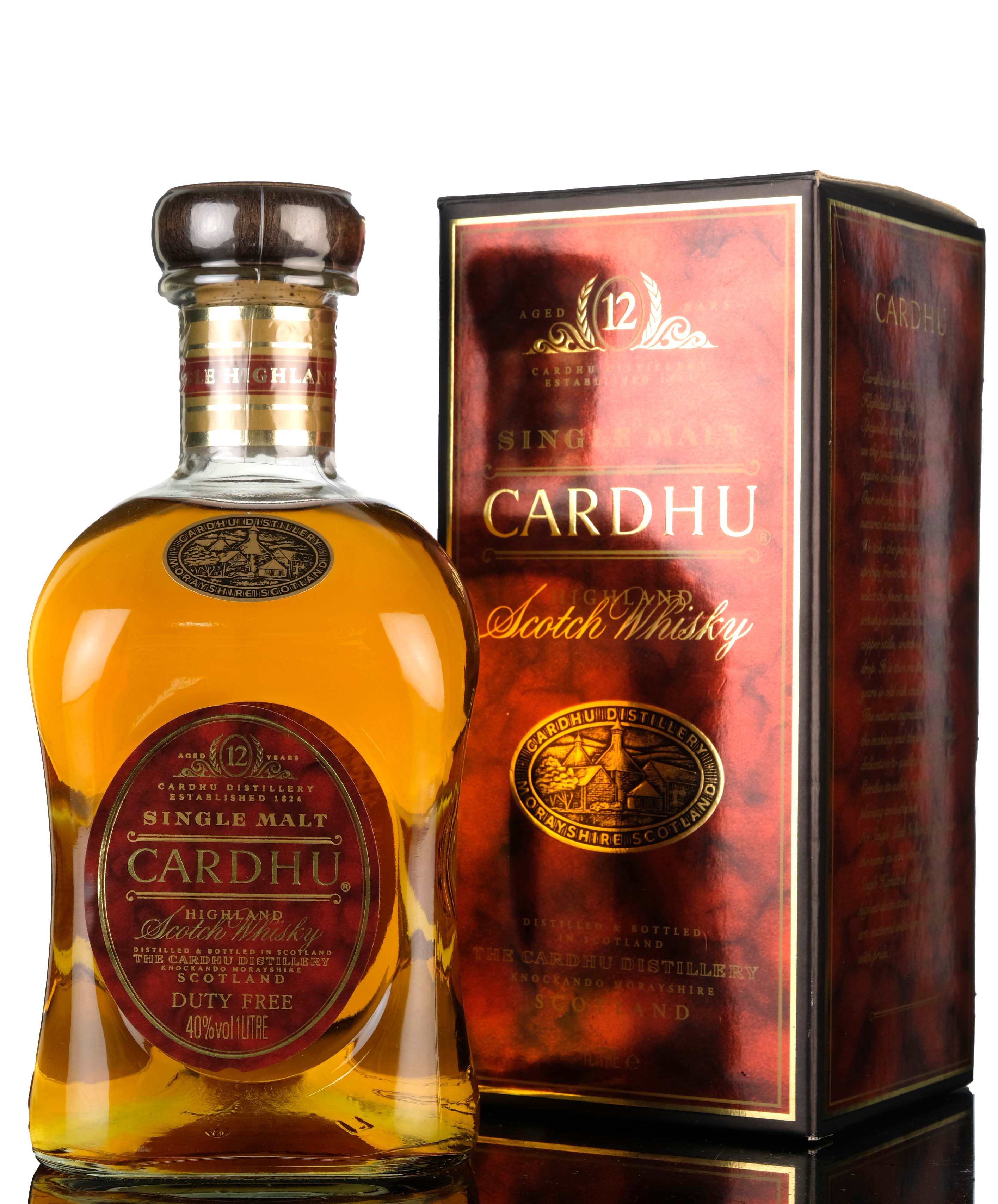 Cardhu 12 Year Old - Circa 2000 - 1 Litre