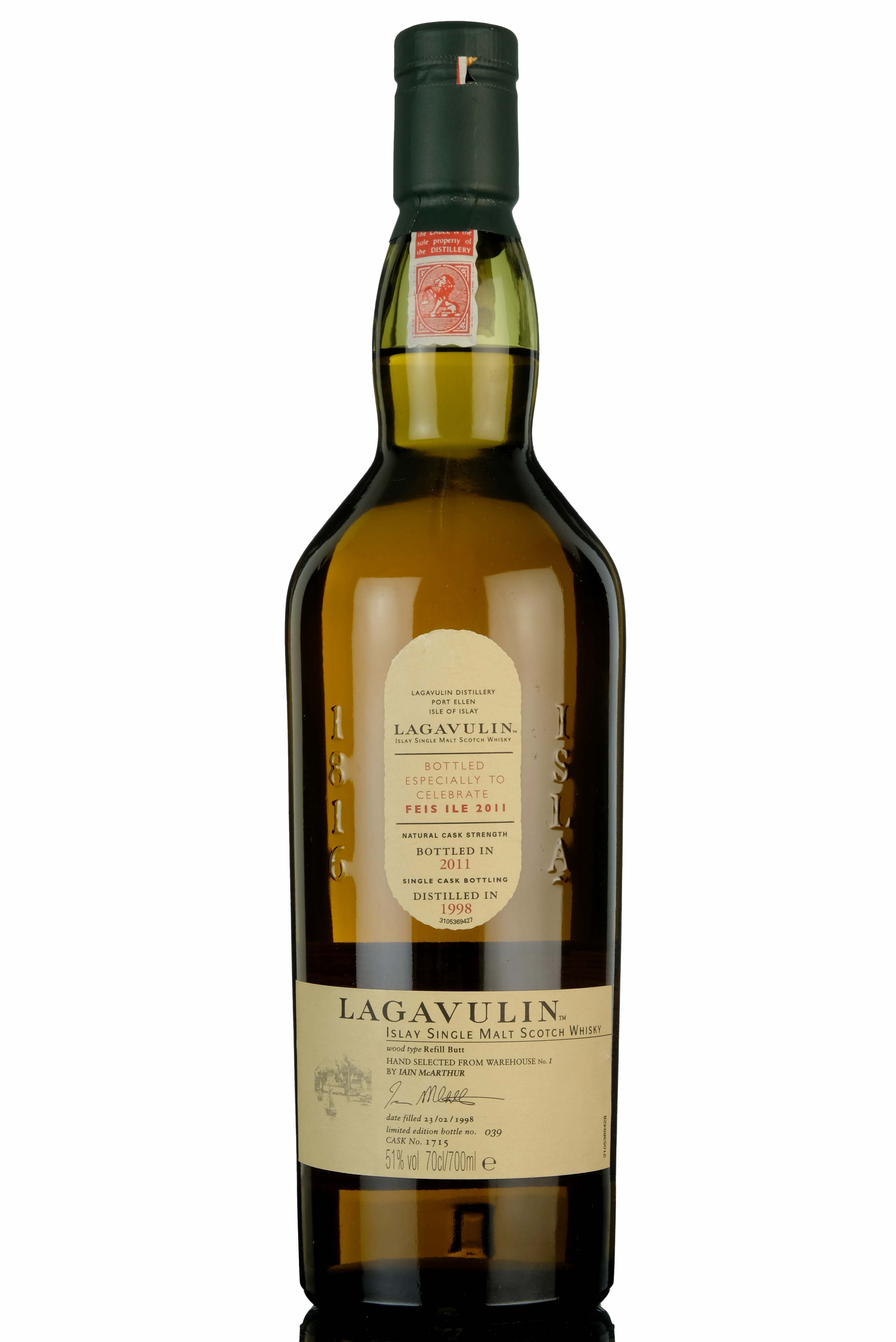 Lagavulin 1998 Festival 2011