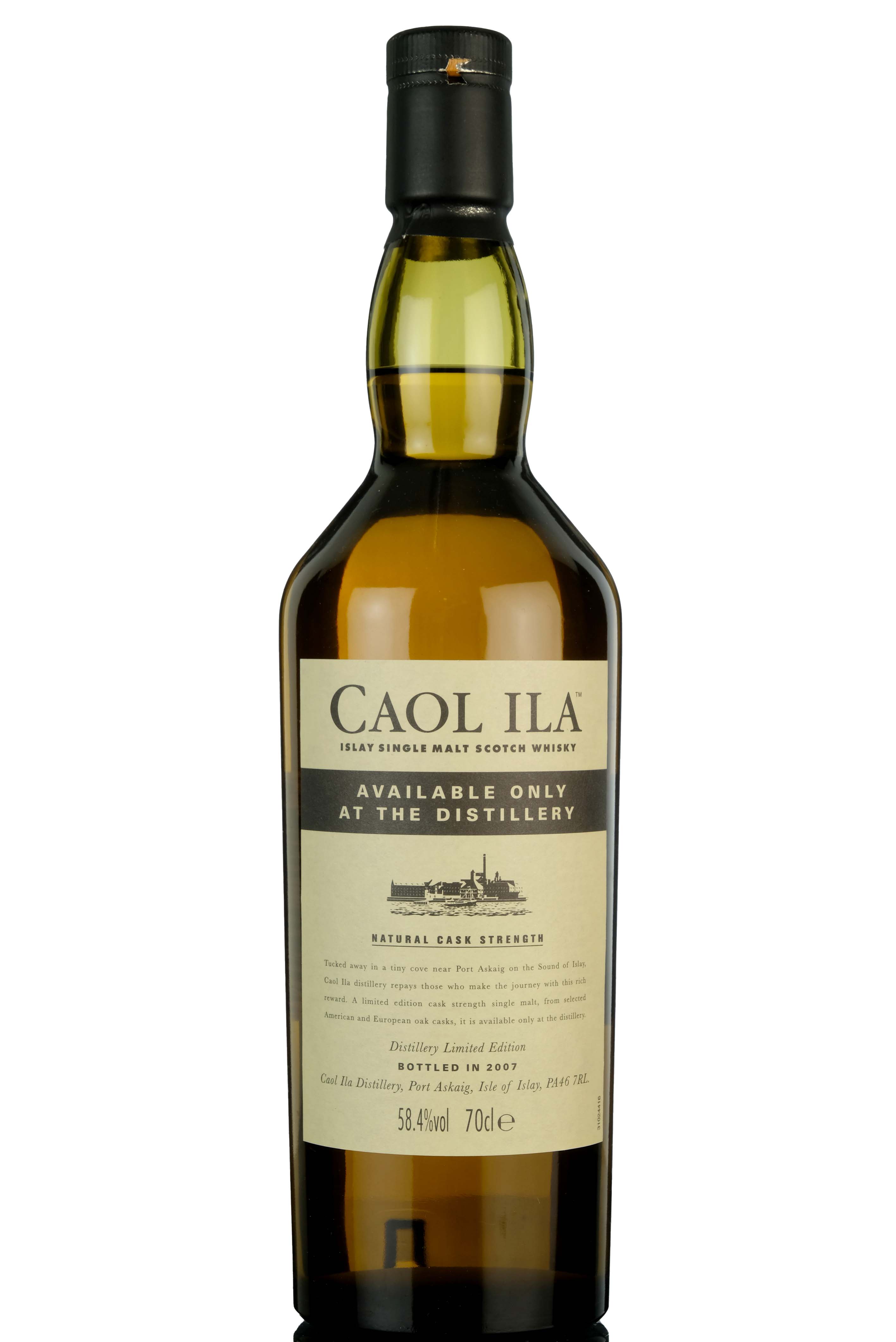 Caol Ila Distillery Only 2007