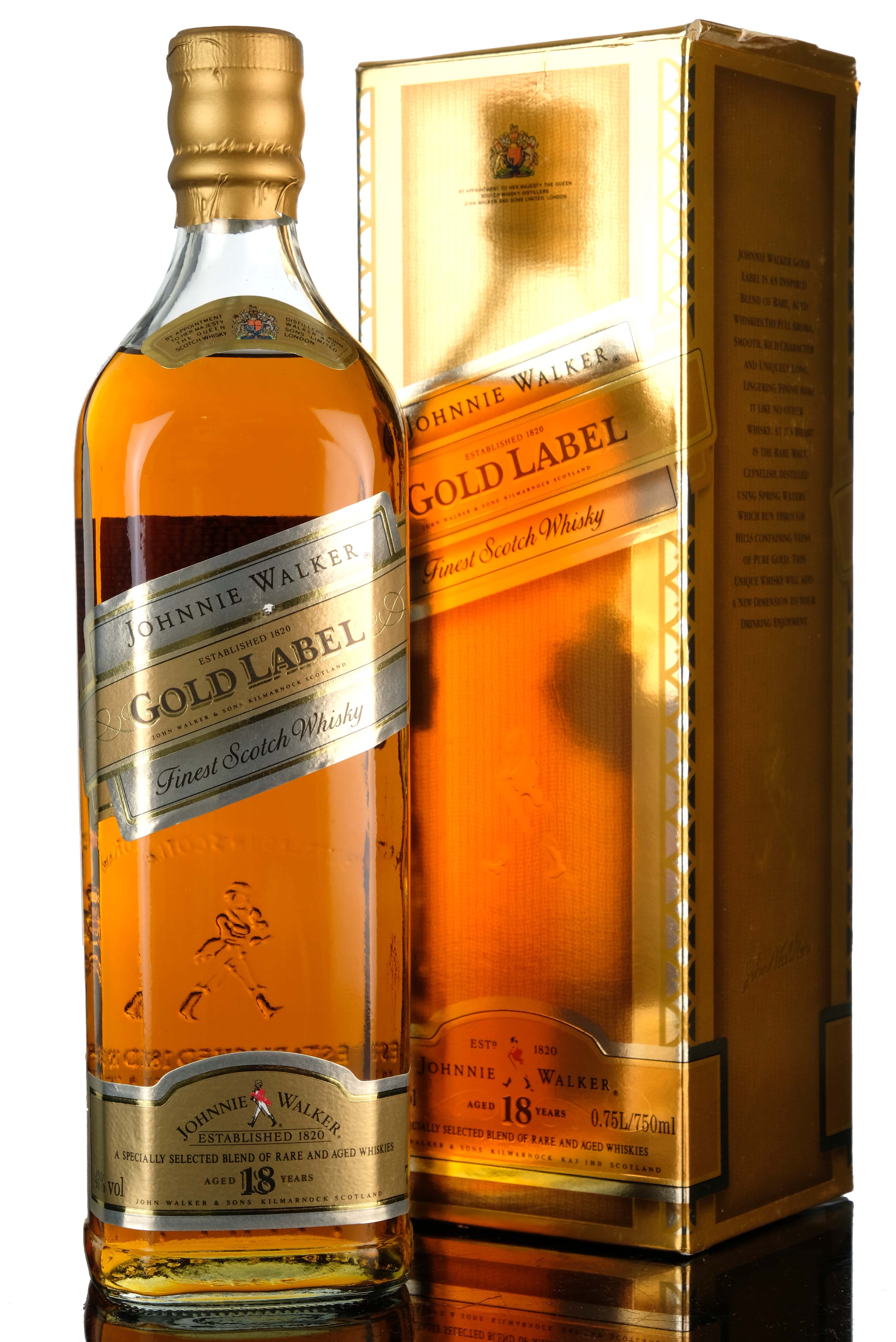 Johnnie Walker 18 Year Old - Gold Label - The Centenary Blend