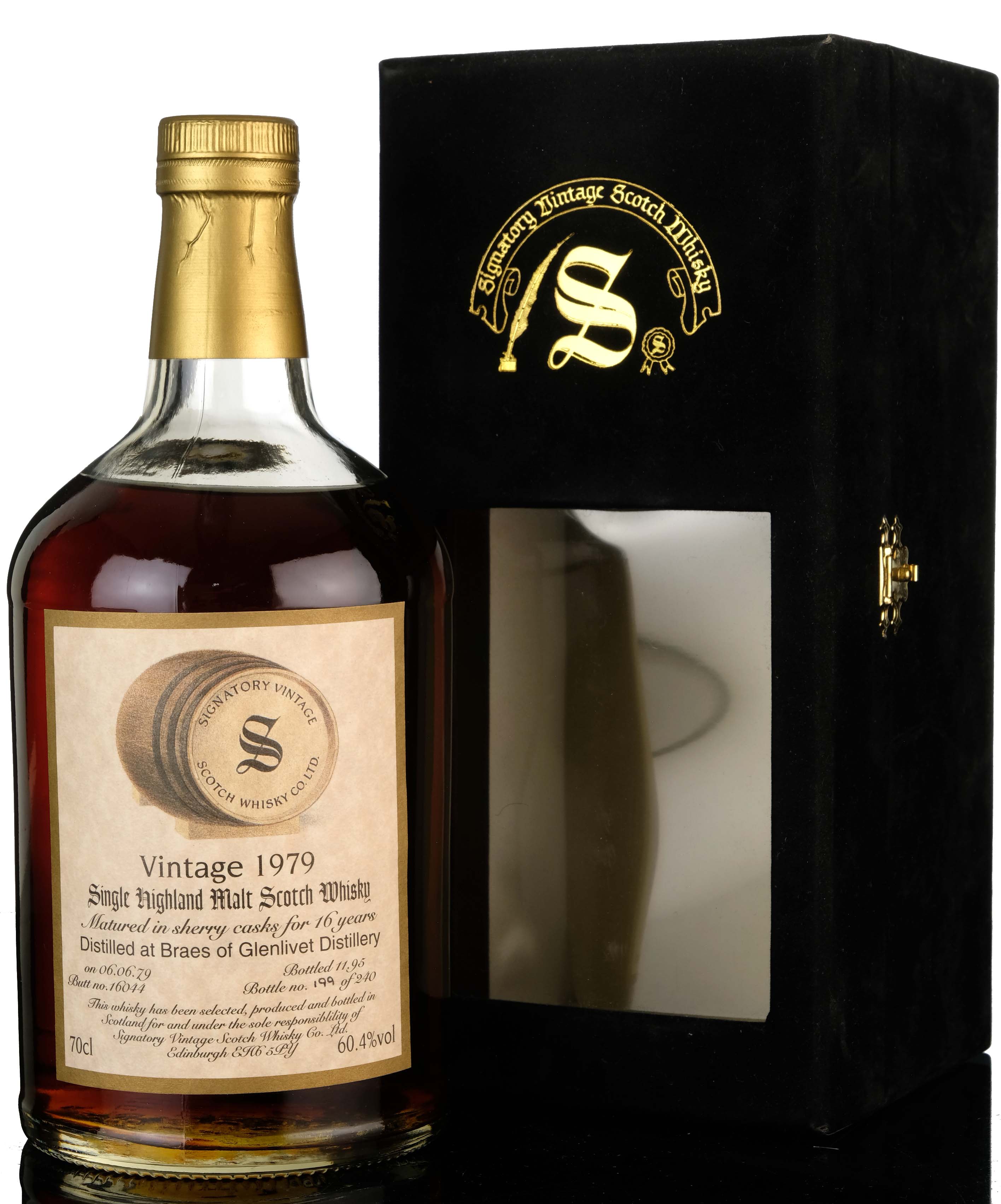 Braes Of Glenlivet 1979 - 1995 16 Signatory Vintage Single Cask 16044