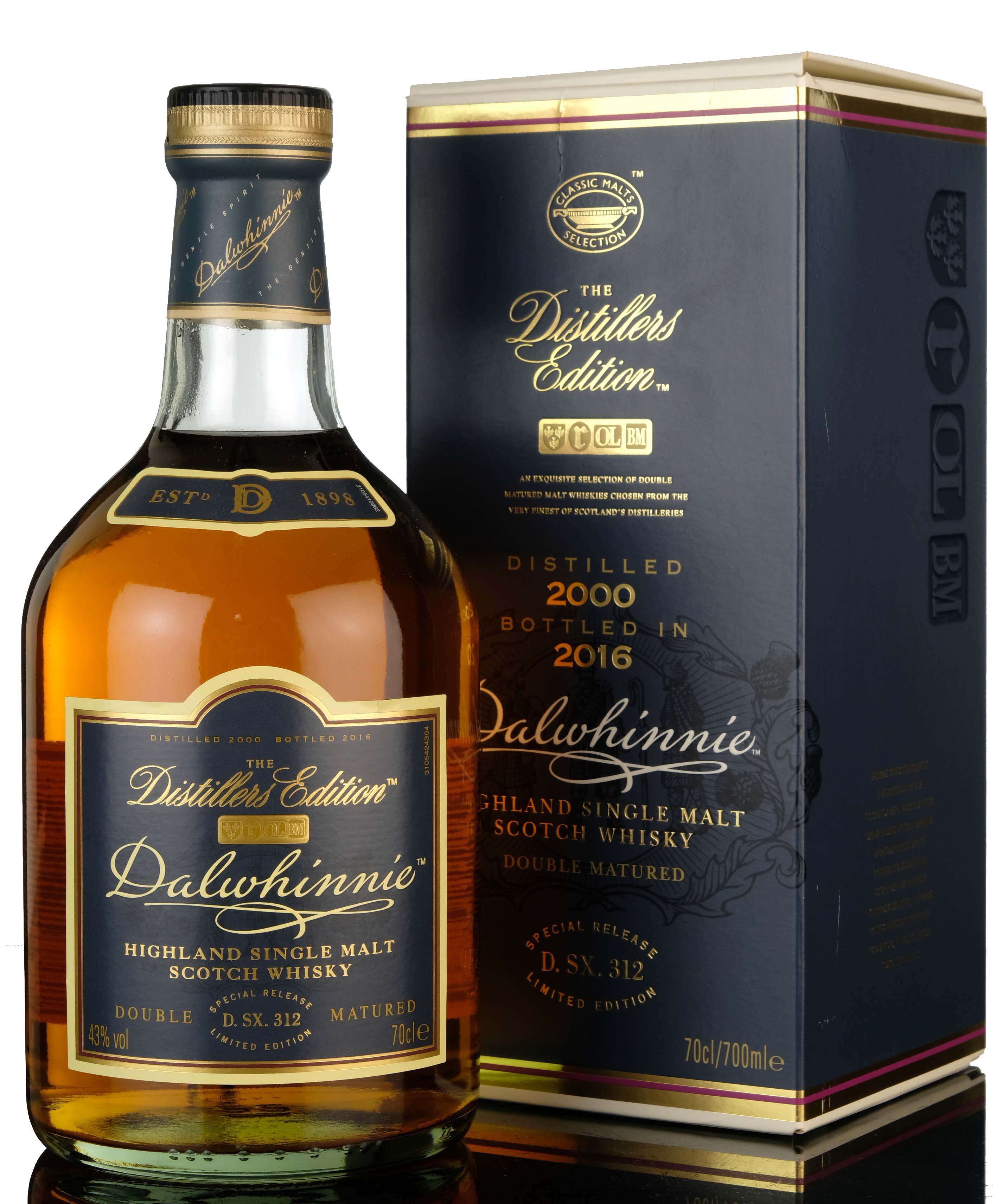 Dalwhinnie 2000-2016 - Distillers Edition