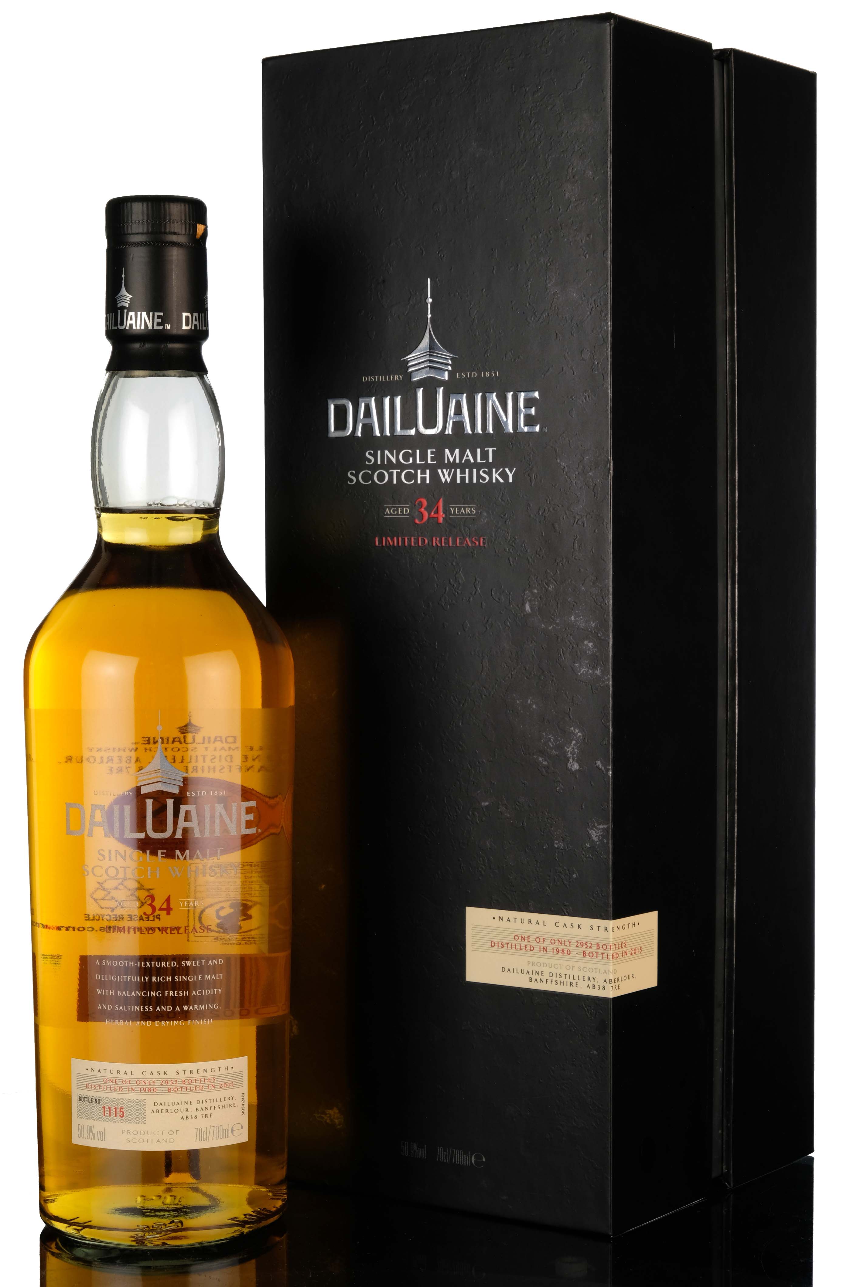 Dailuaine 1980-2015 - 34 Year Old
