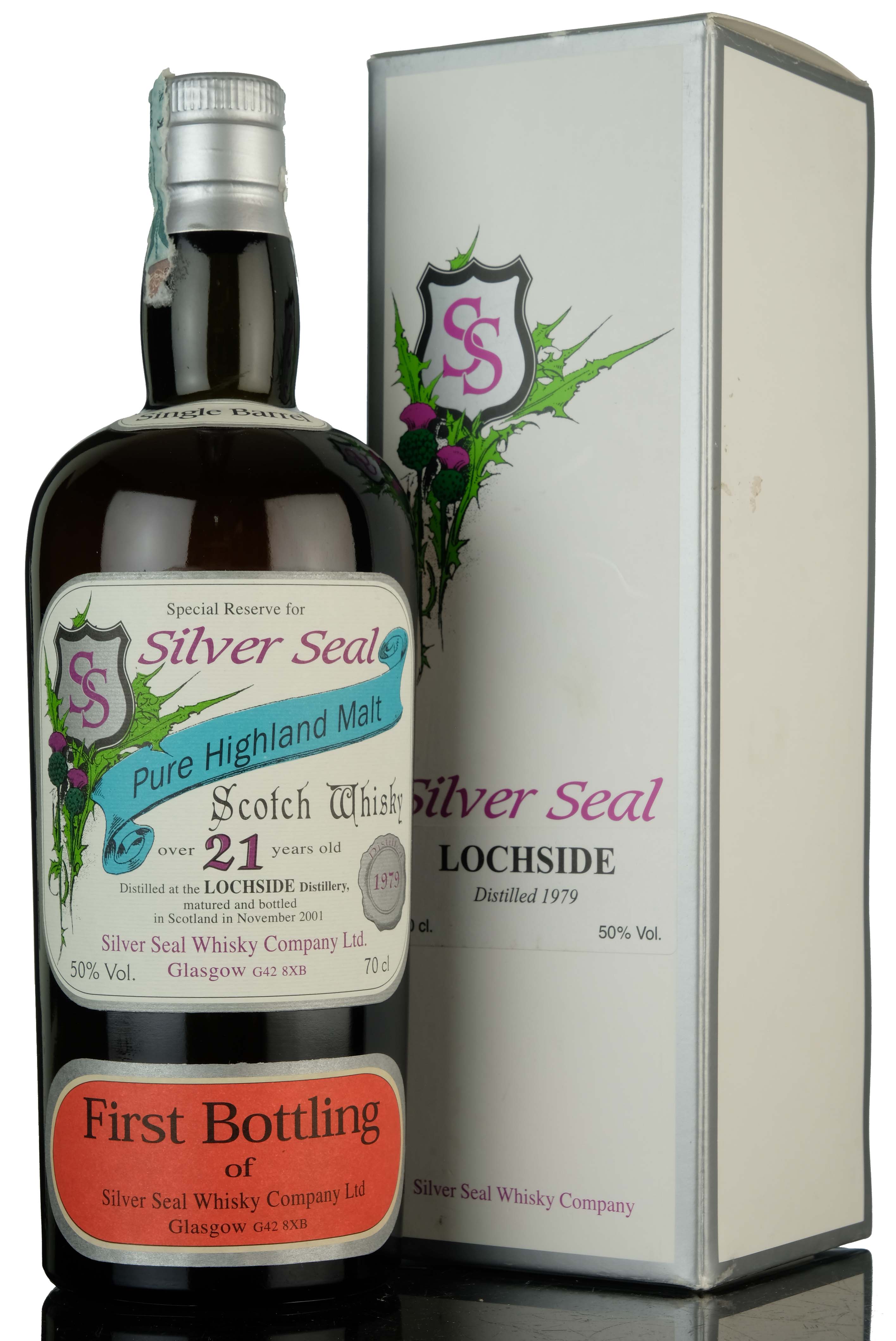 Lochside 19792001 21 Year Old Silver Seal First Bottling