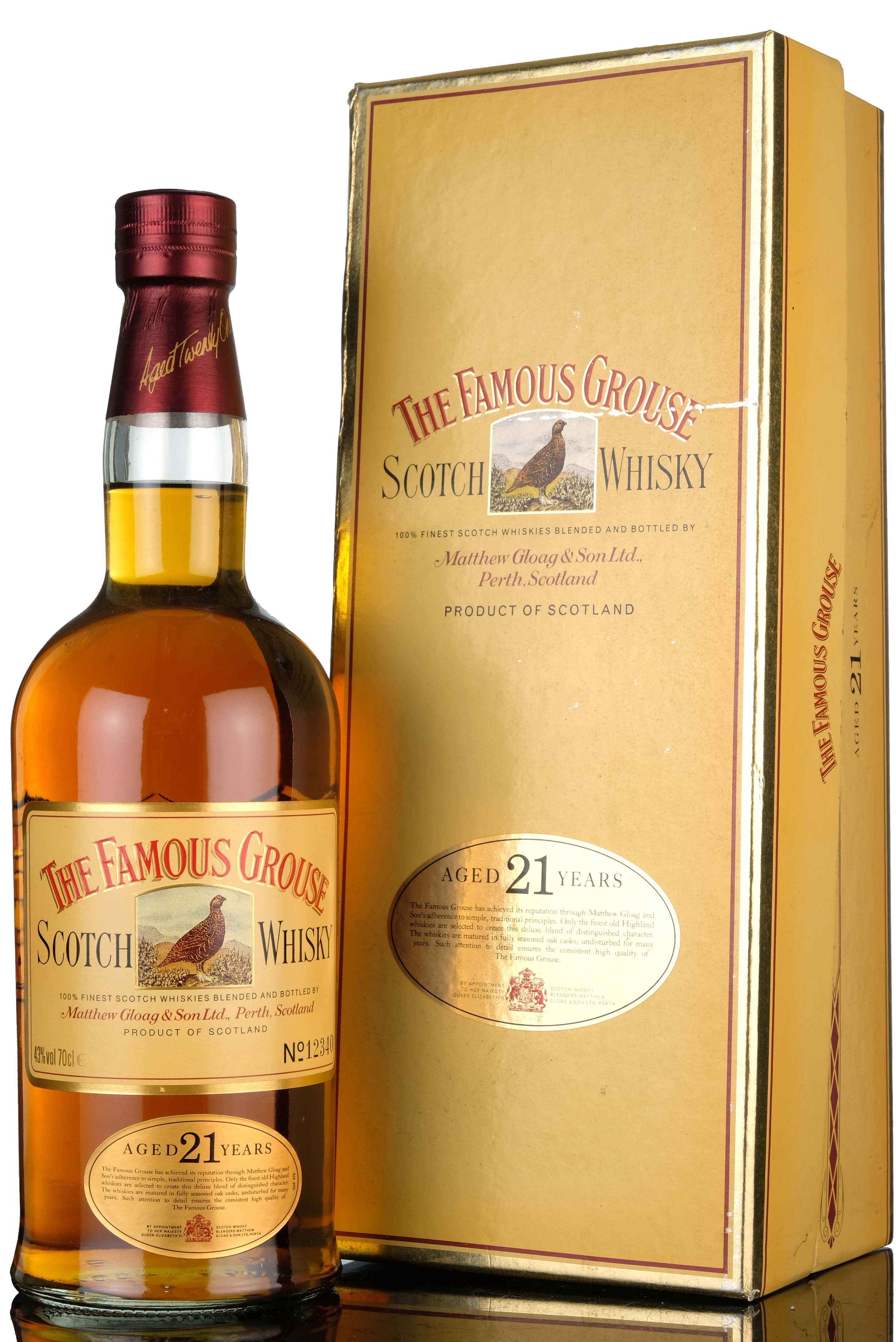 Famous Grouse 21 Year Old - 1990s