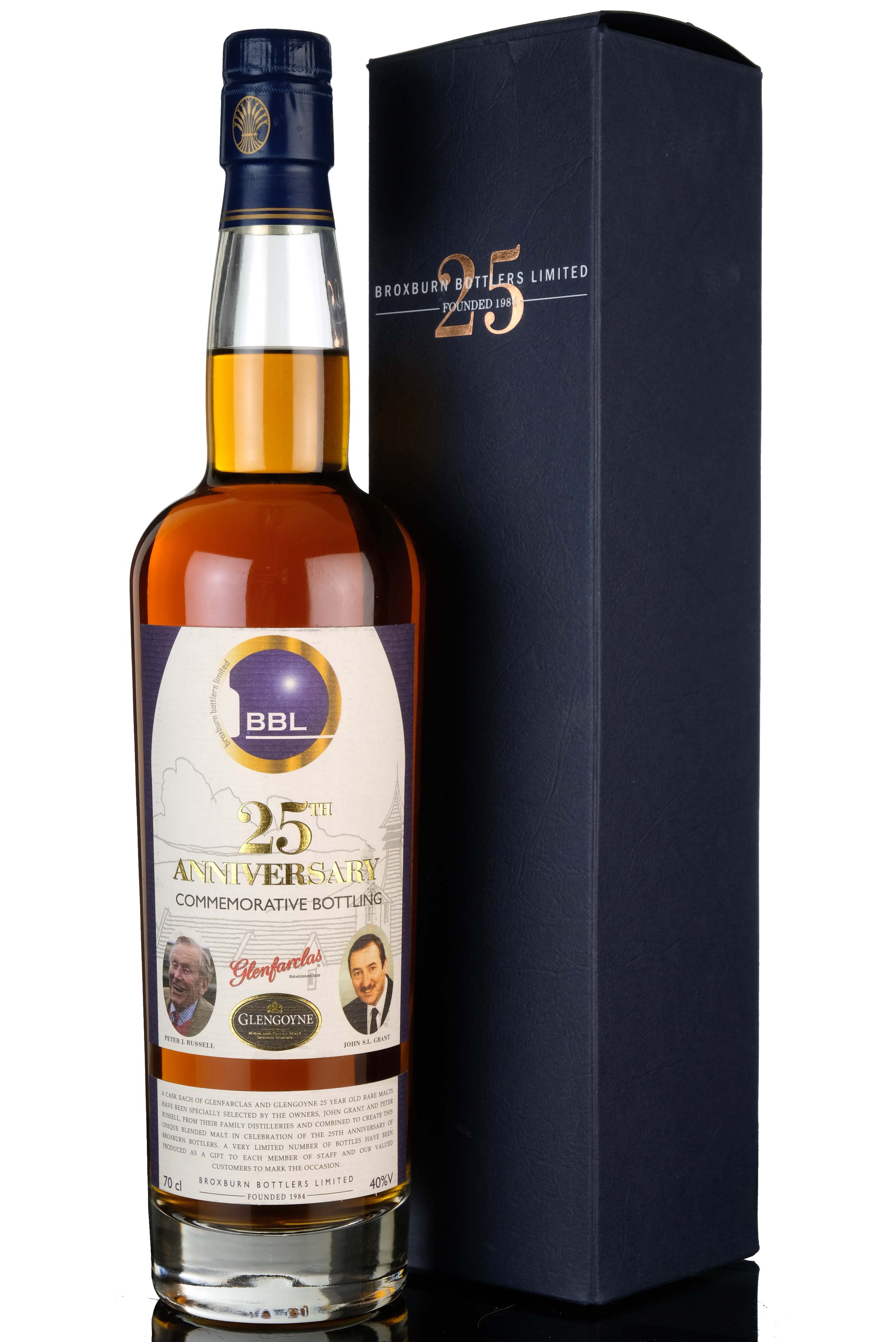 Glenfarclas and Glengoyne - Broxburn Bottlers 25th Anniversary