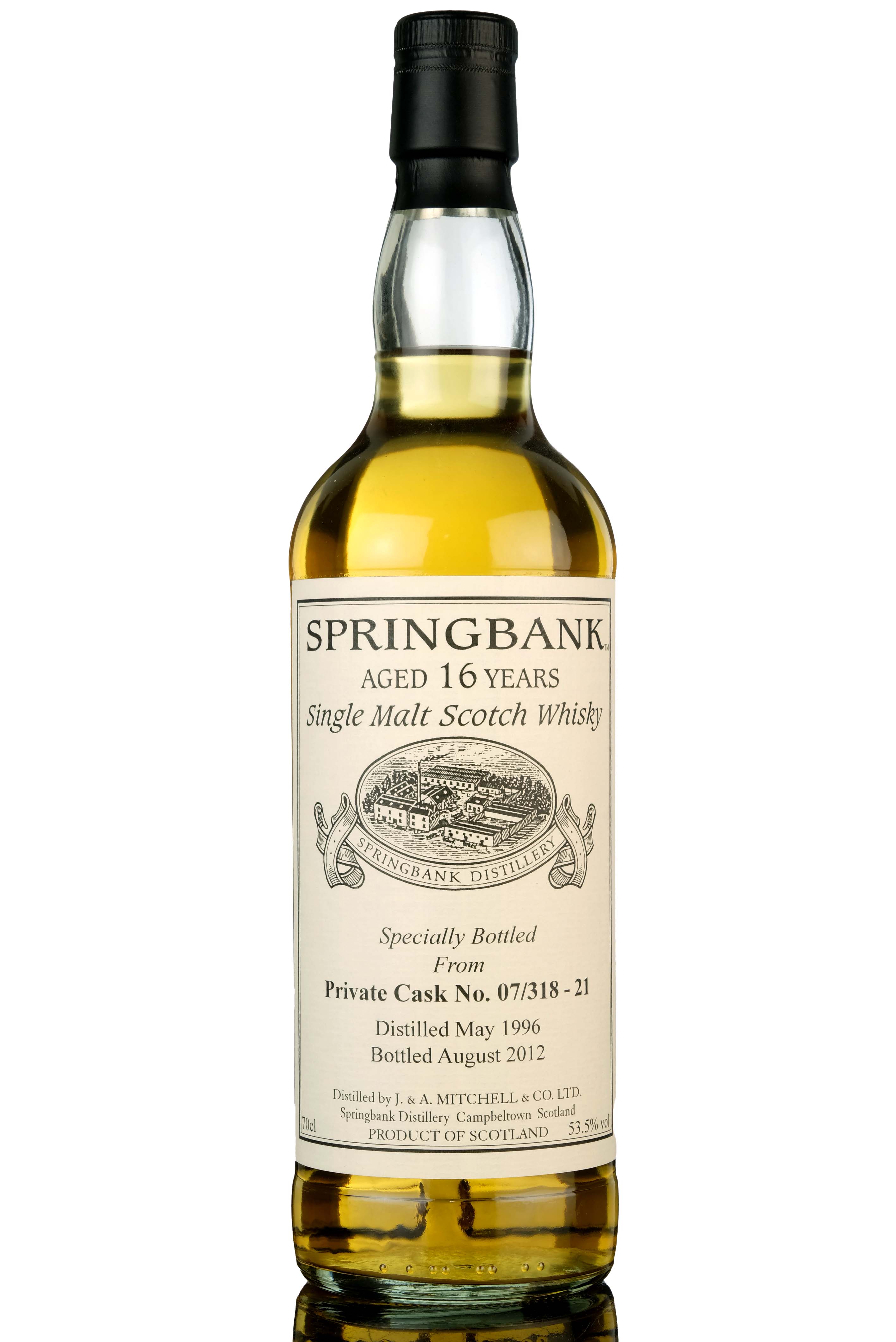 Springbank 1996 - 2012 16 Private Single Cask 0731821