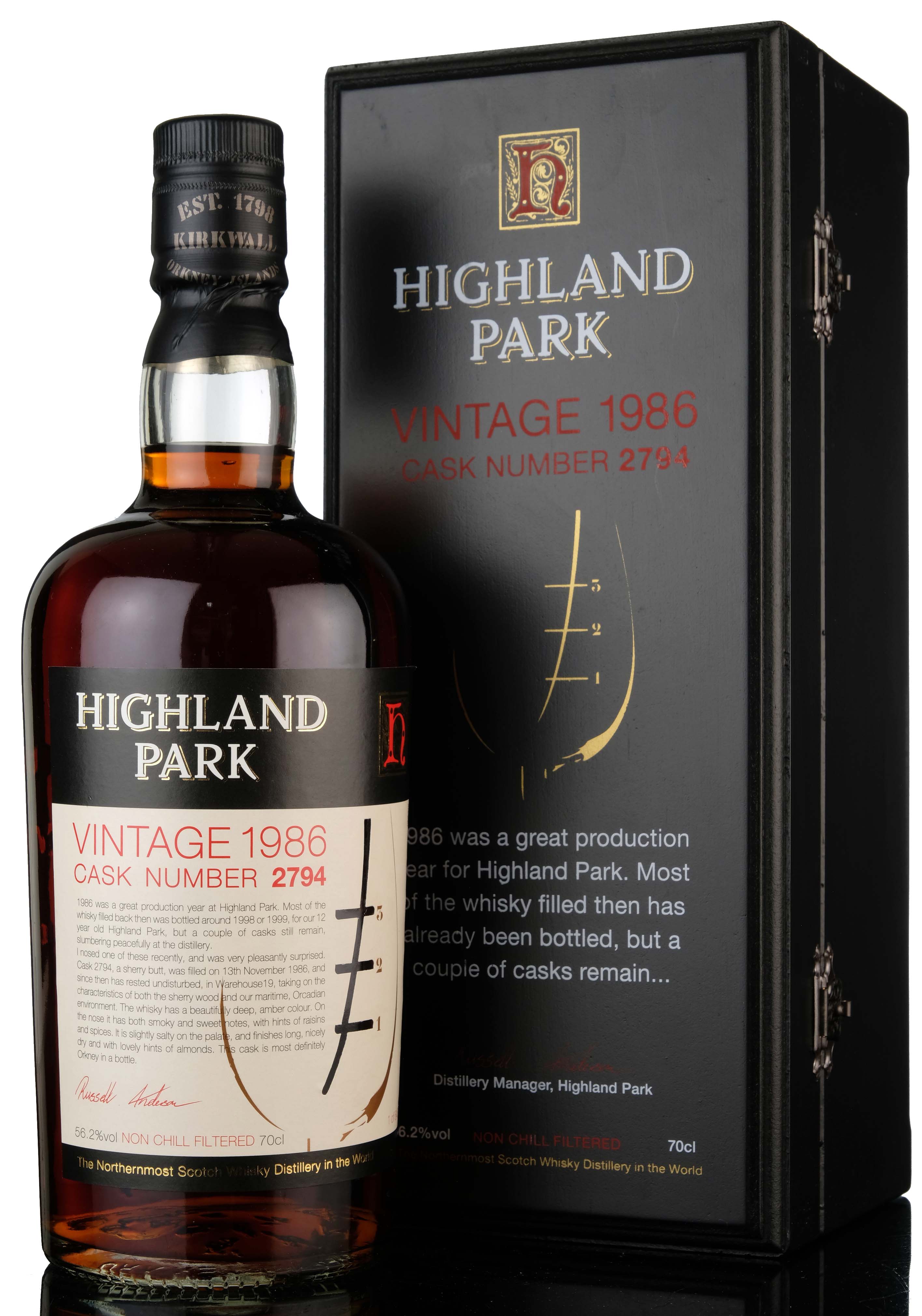 Highland Park 1986 - 2006 Single Cask 2794