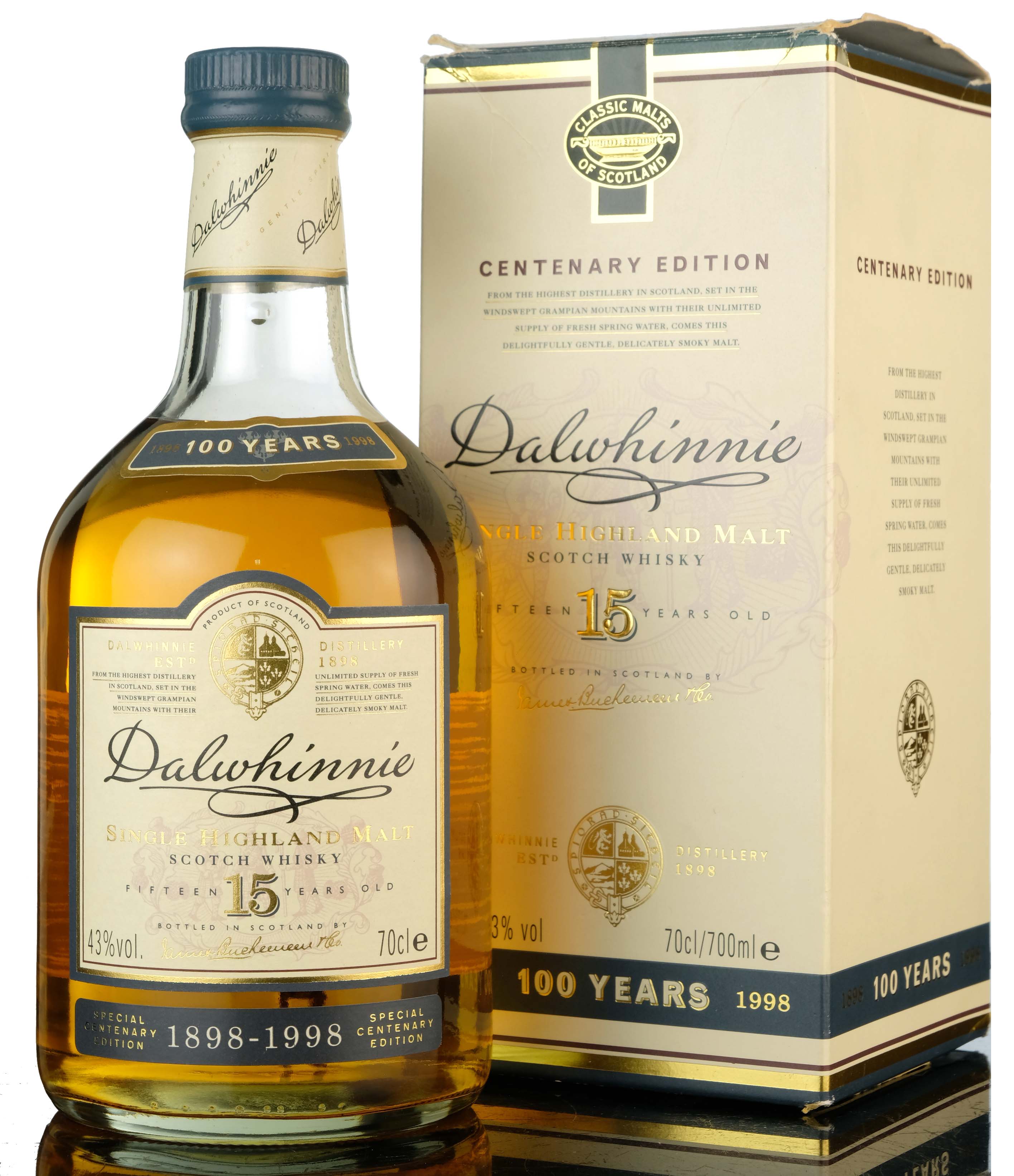 Dalwhinnie 15 Year Old - Centenary