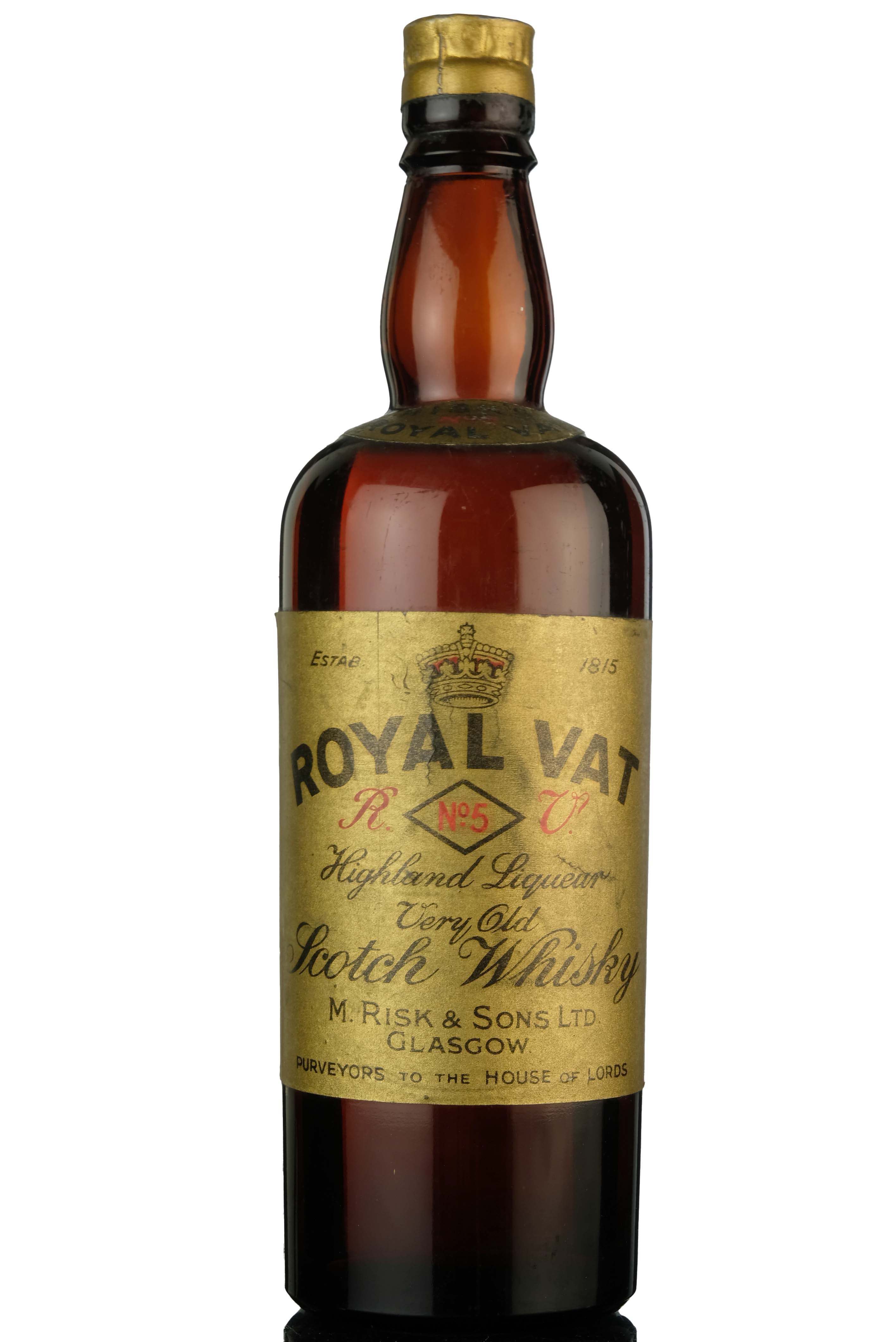 Royal Vat No5 - Highland Liqueur Scotch Whisky - 1950s