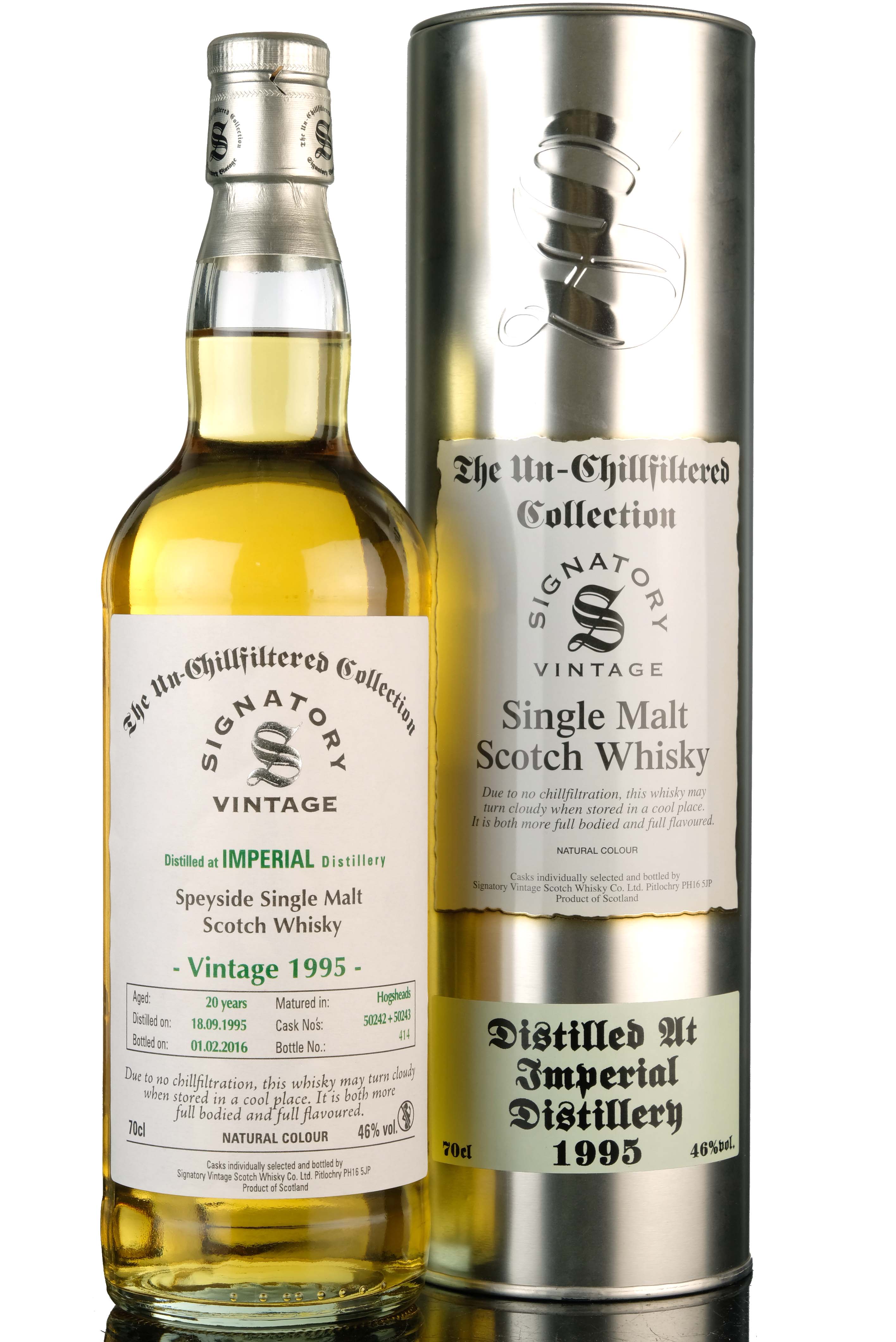 Imperial 1995 - 2016 20 Signatory Vintage Casks 5024250243