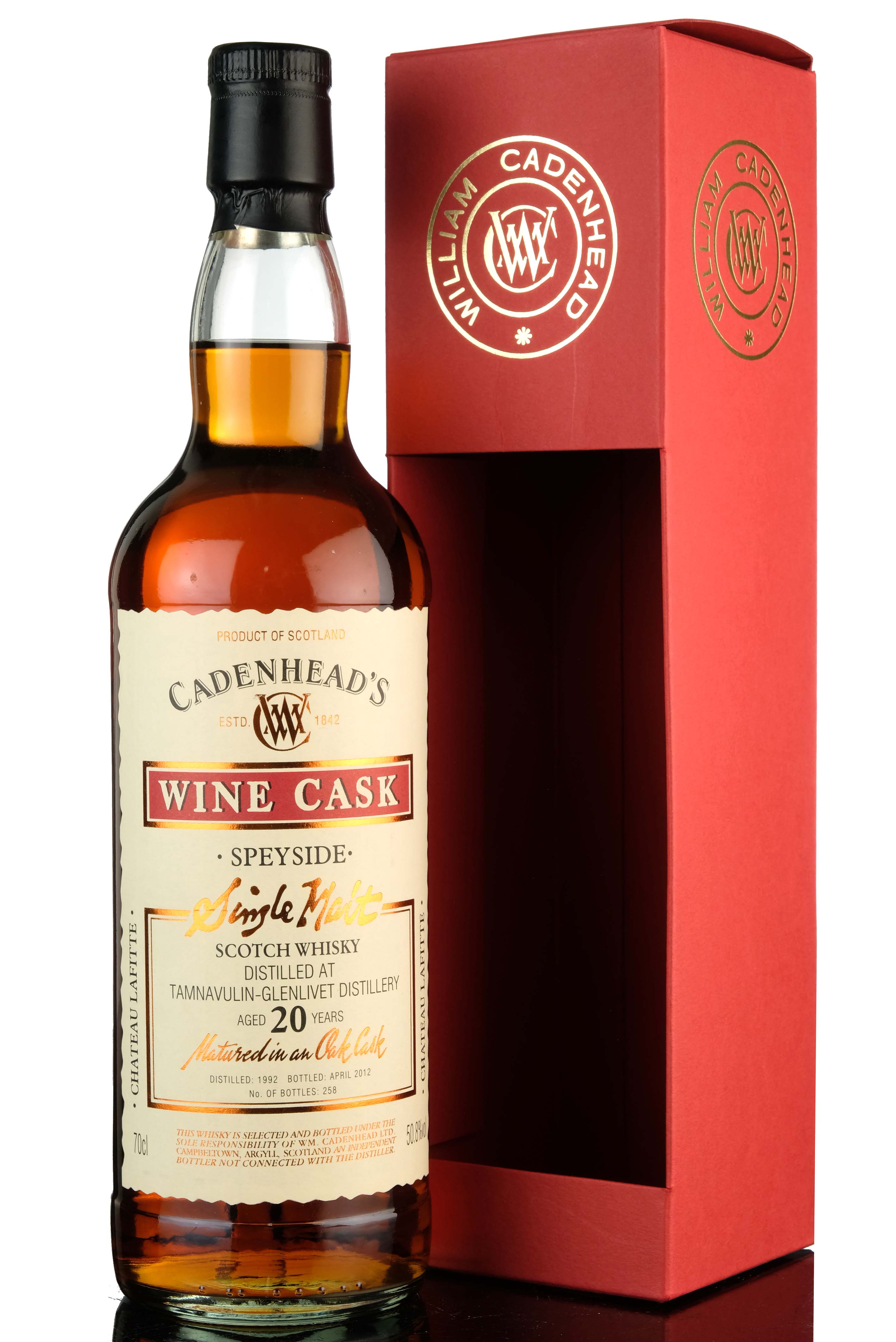 Tamnavulinglenlivet 1992 - 2012 20 Cadenheads Wine Cask