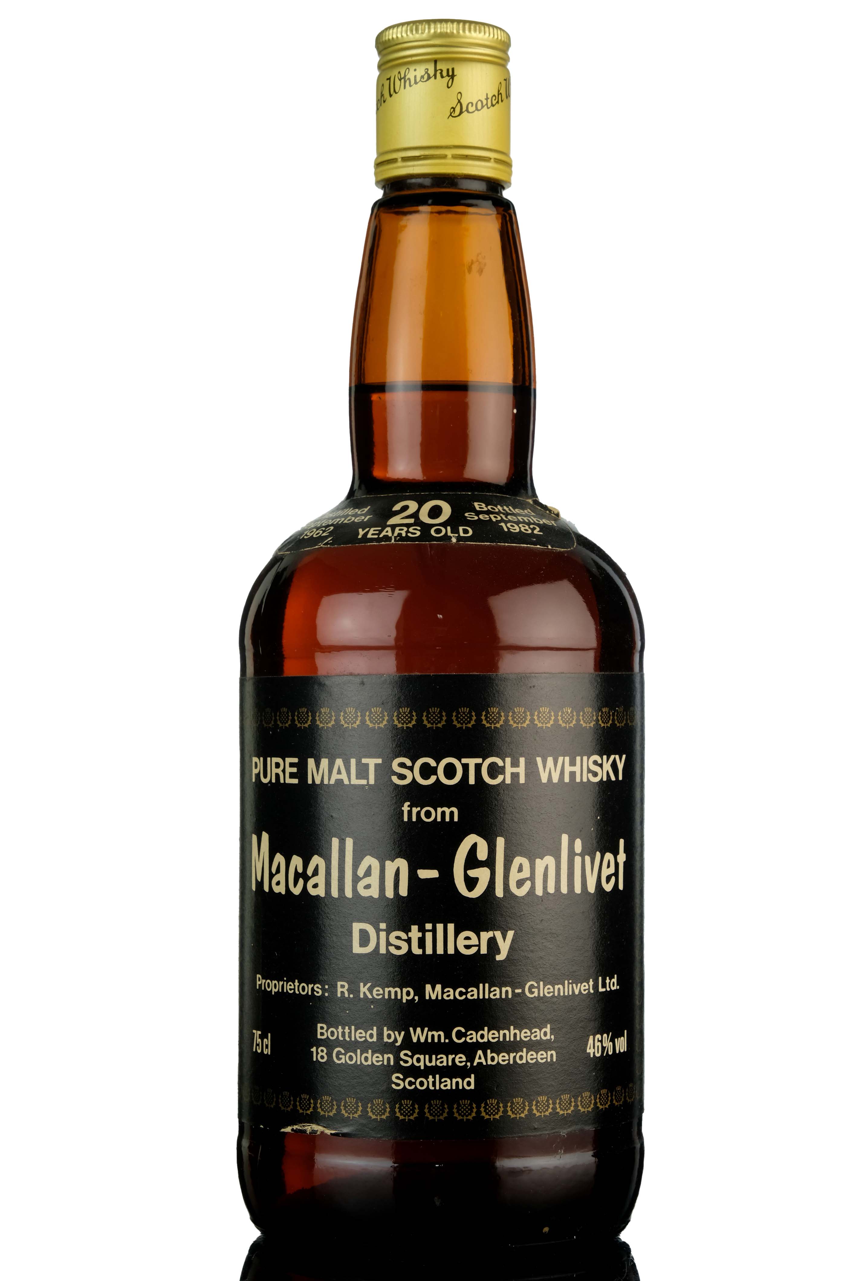 Macallan-Glenlivet 1962-1982 - 20 Year Old - Cadenhead Dumpy