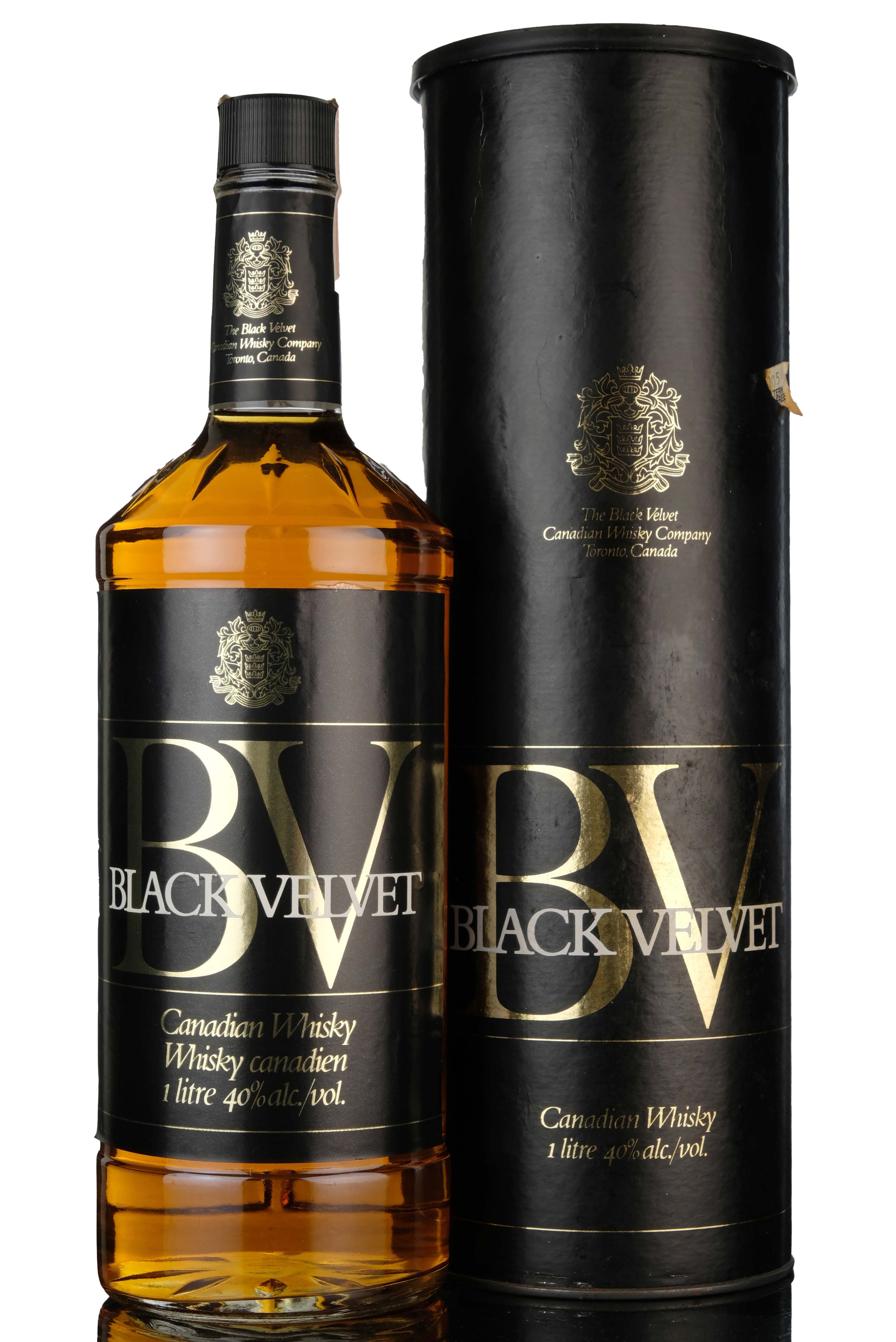 Black Velvet Canadian Whisky - 1 Litre