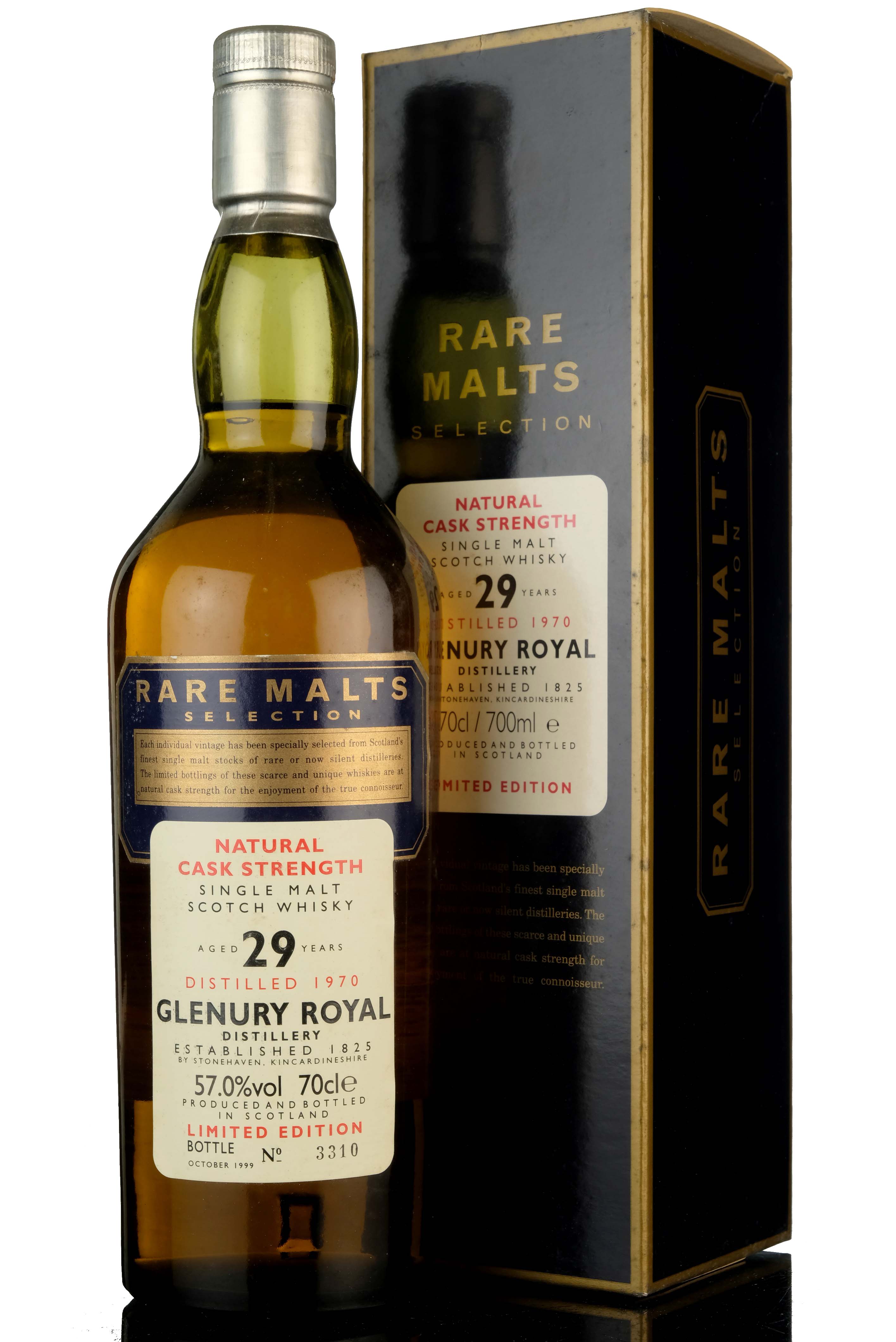Glenury Royal 1970-1999 - 29 Year Old - Rare Malts 57.0%