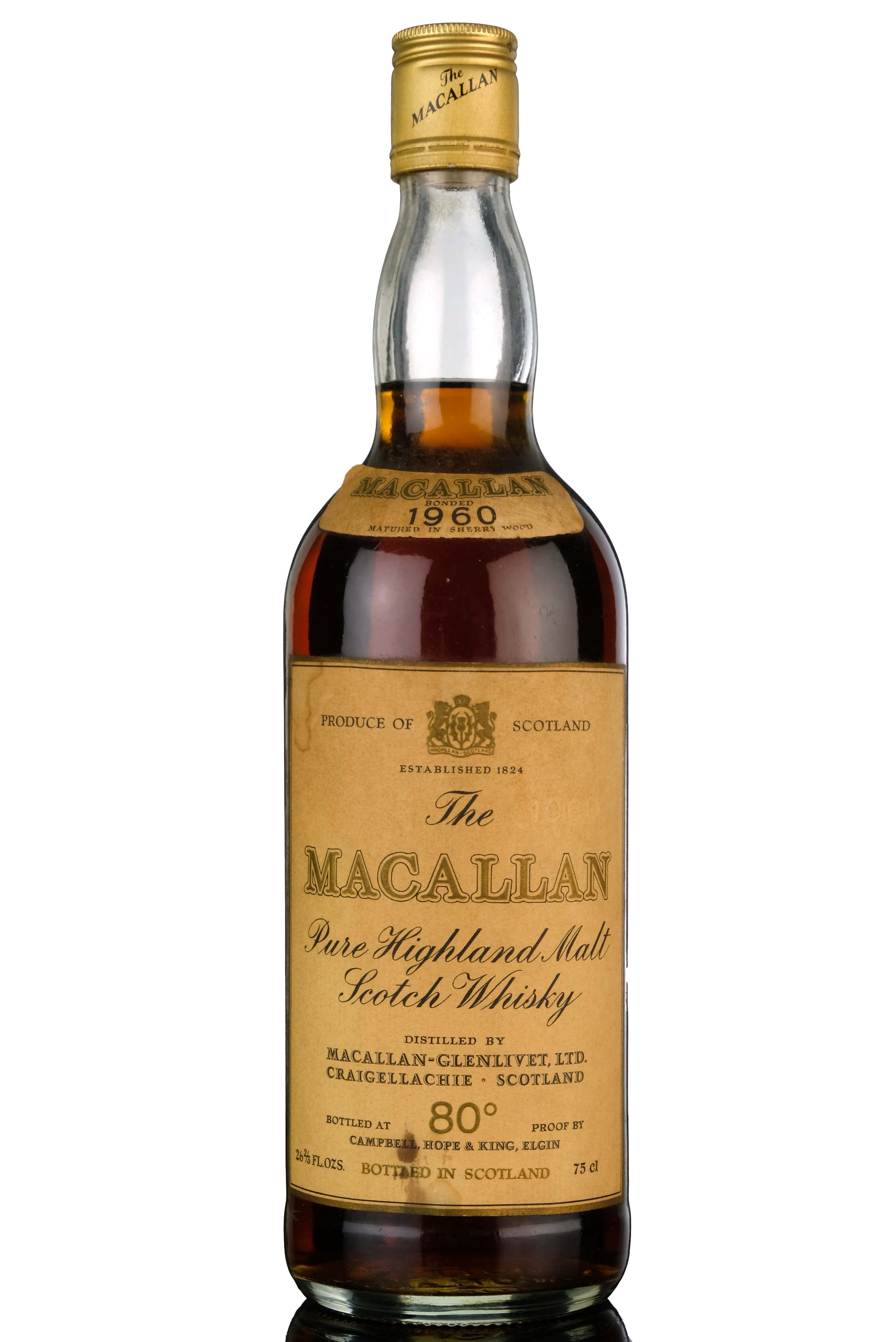 Macallan 1960 - Campbell Hope & King