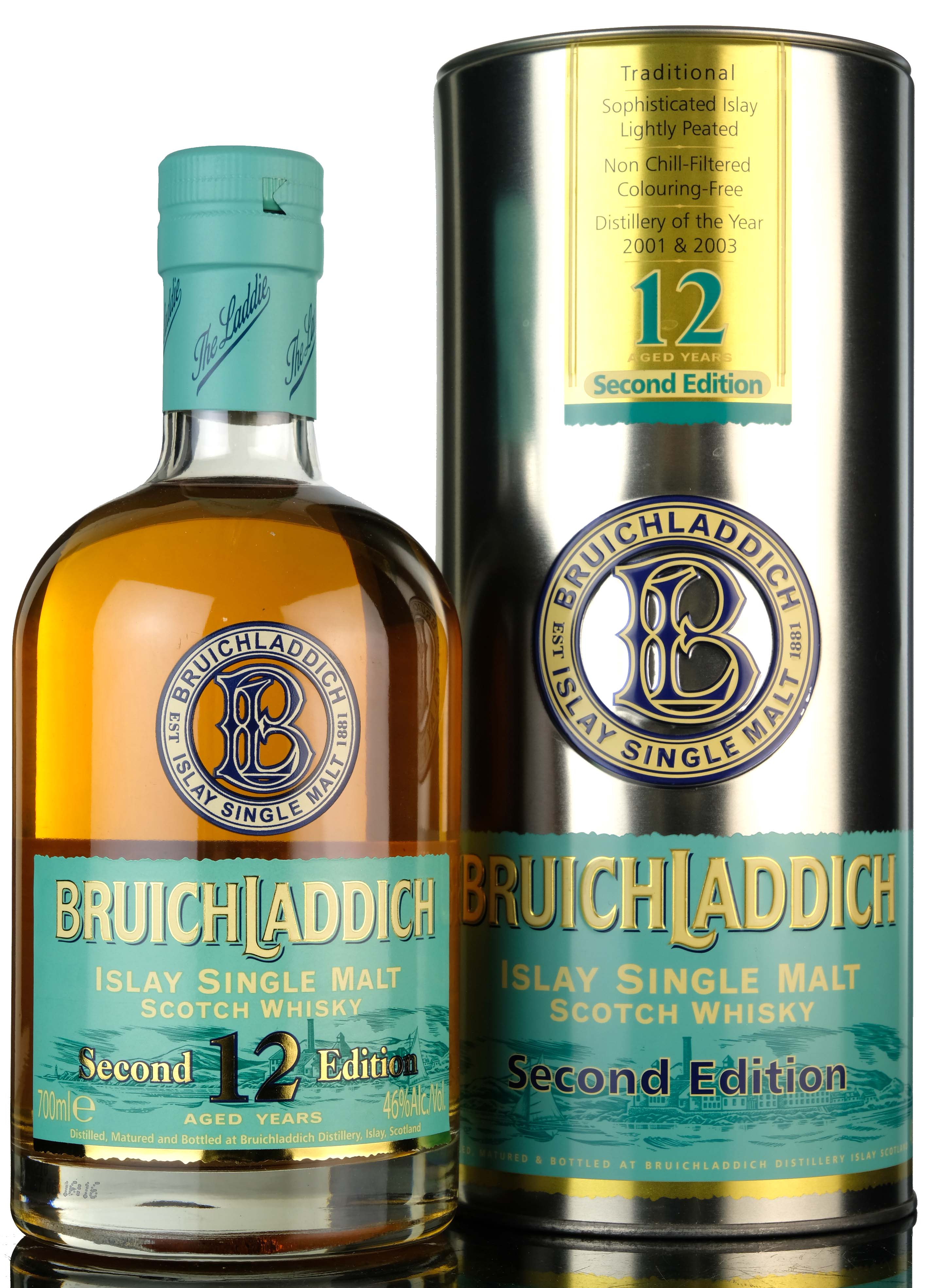 Bruichladdich 12 Year Old - Second Edition