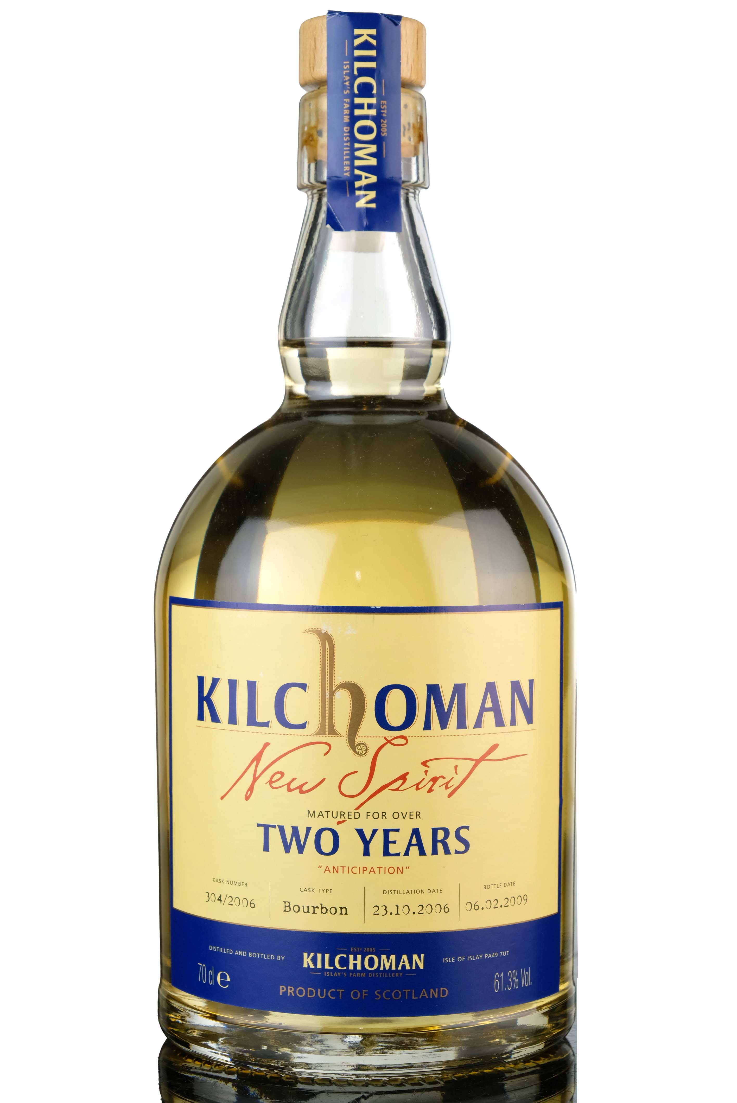 Kilchoman 2006-2009- New Spirit