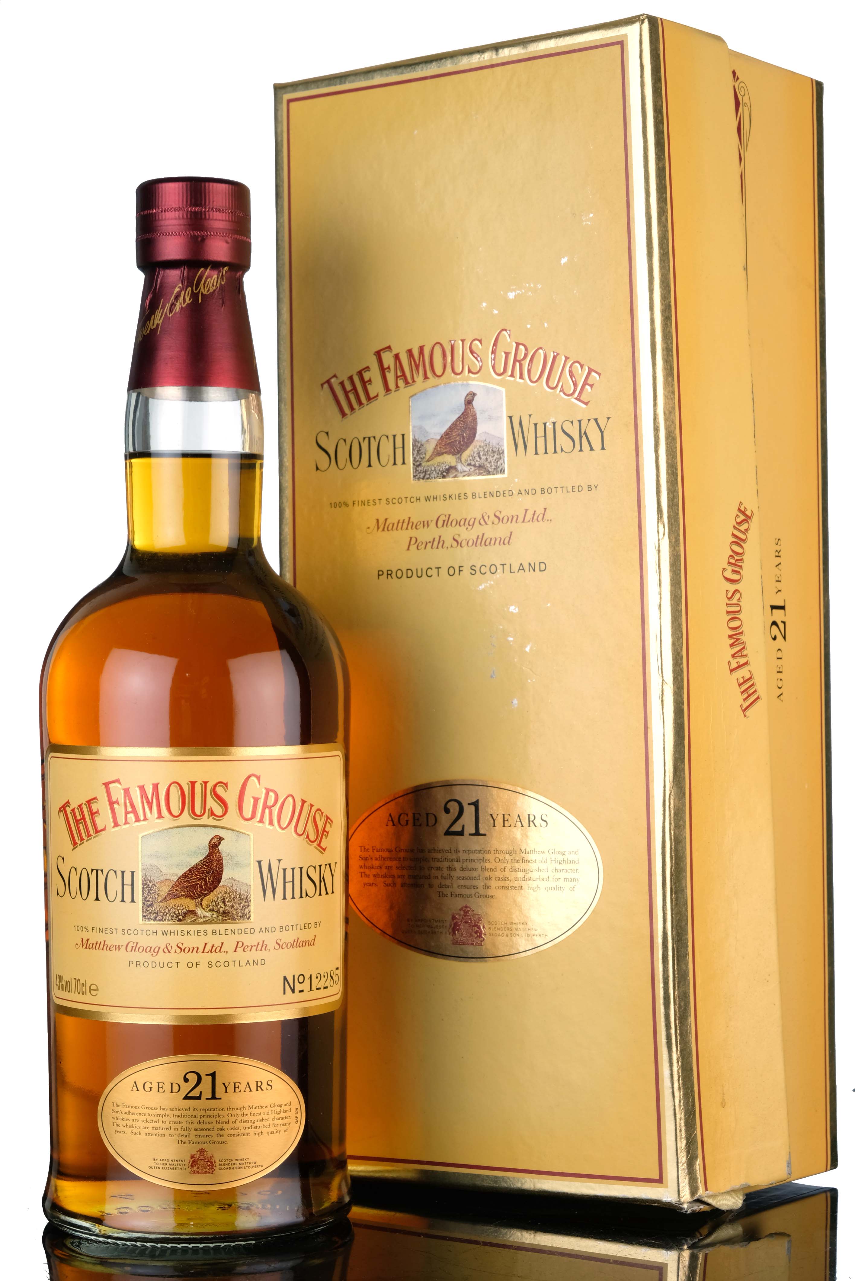 Famous Grouse 21 Year Old - 1990s