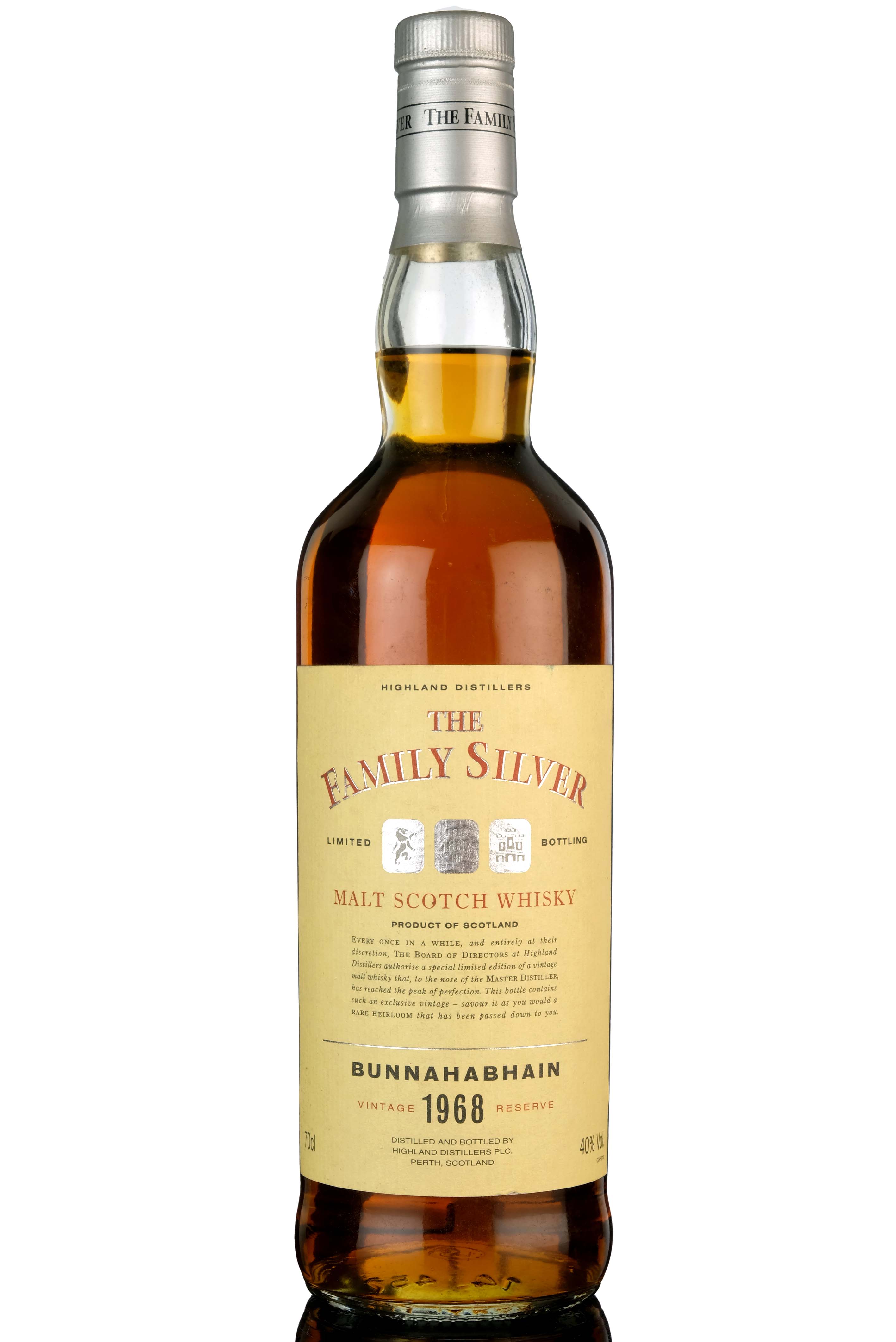 Bunnahabhain 1968 - Family Silver