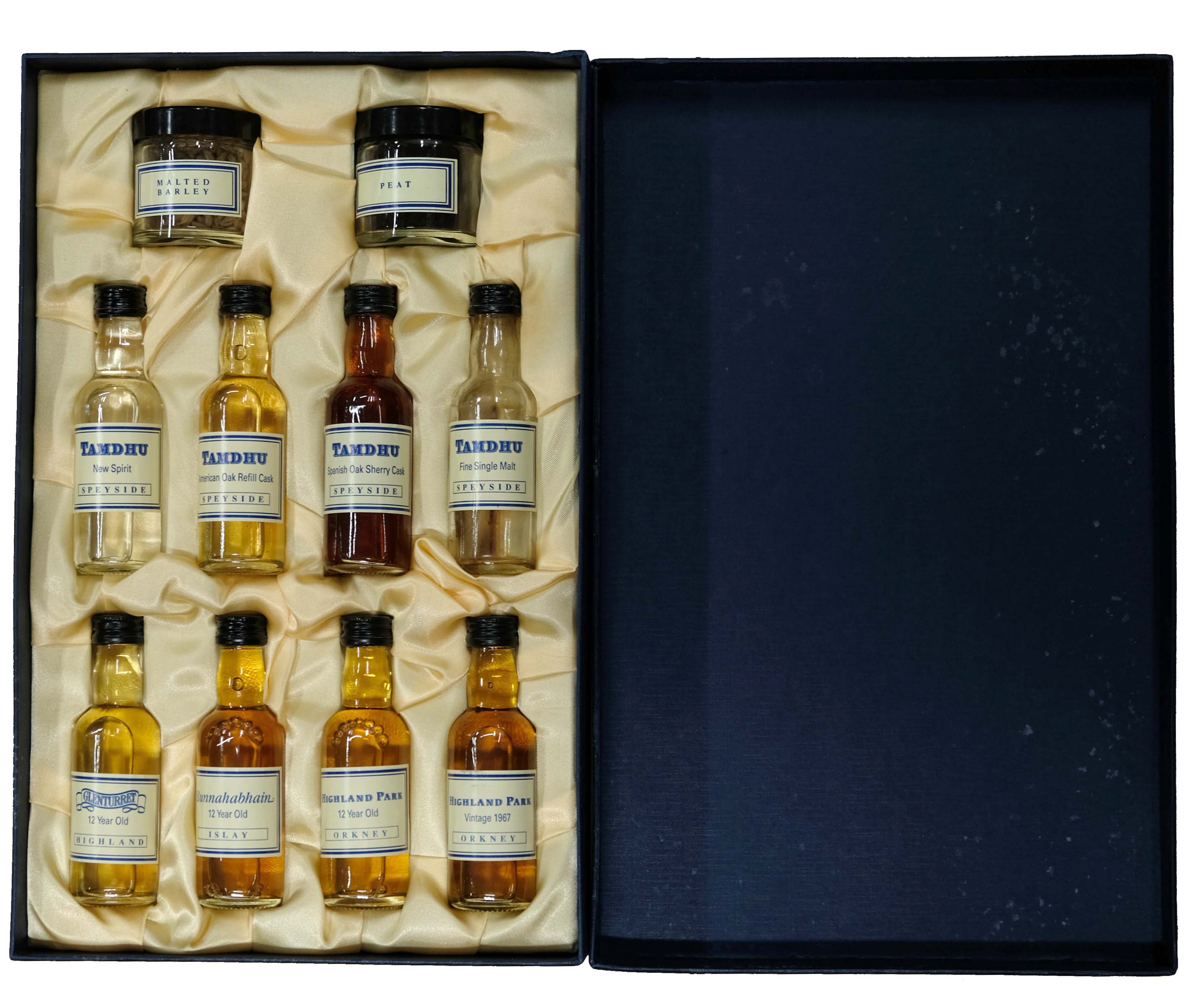 Scotlands Malt Whisky Regions Companion Set - 1990s