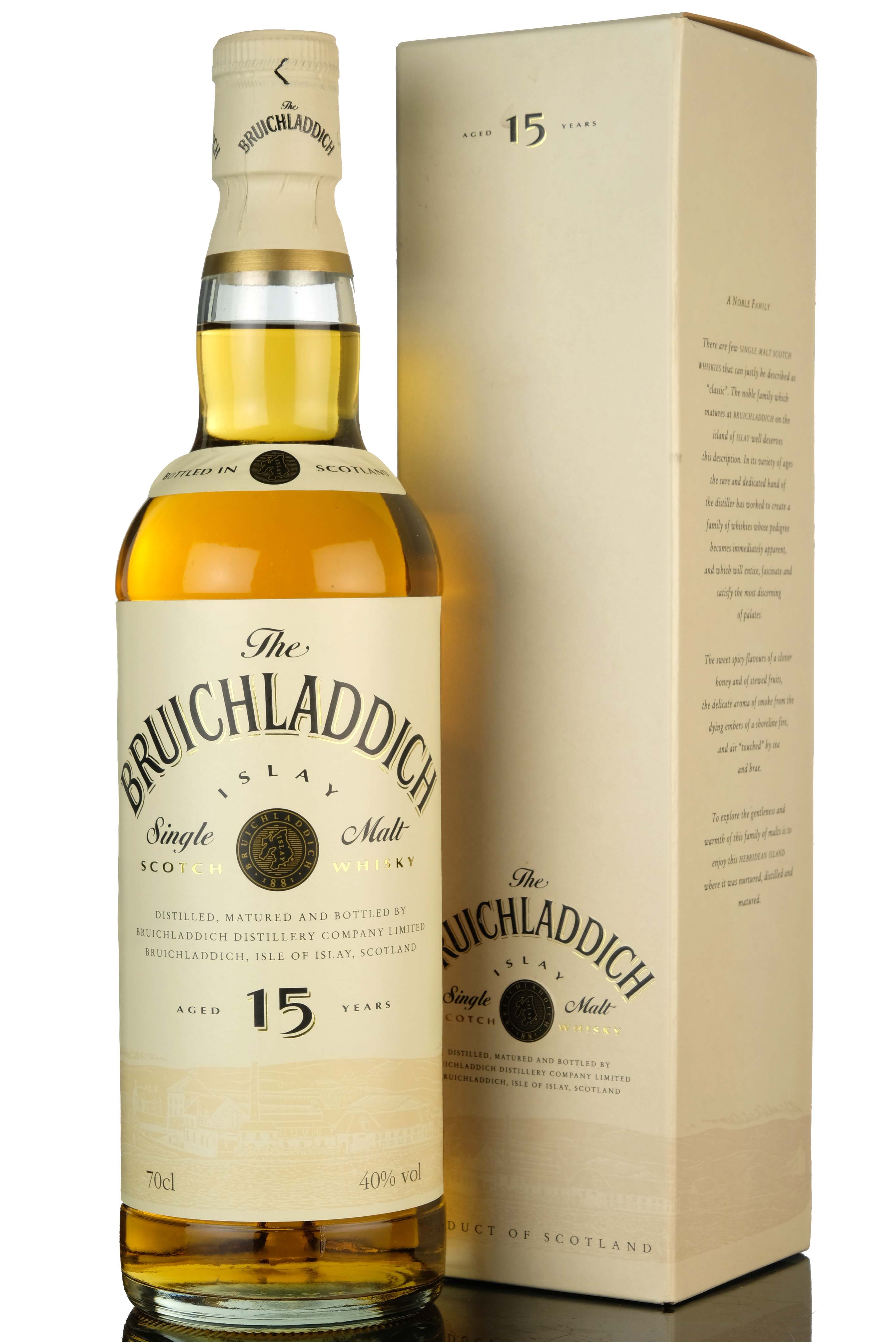 Bruichladdich 15 Year Old - Early 1990s