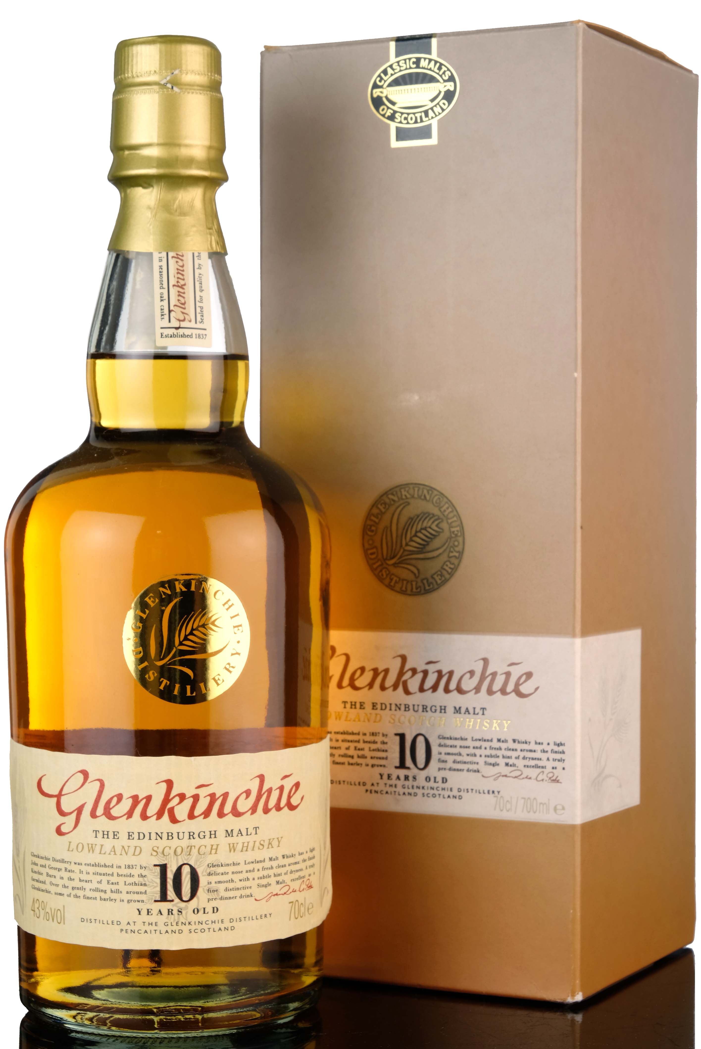 Glenkinchie 10 Year Old