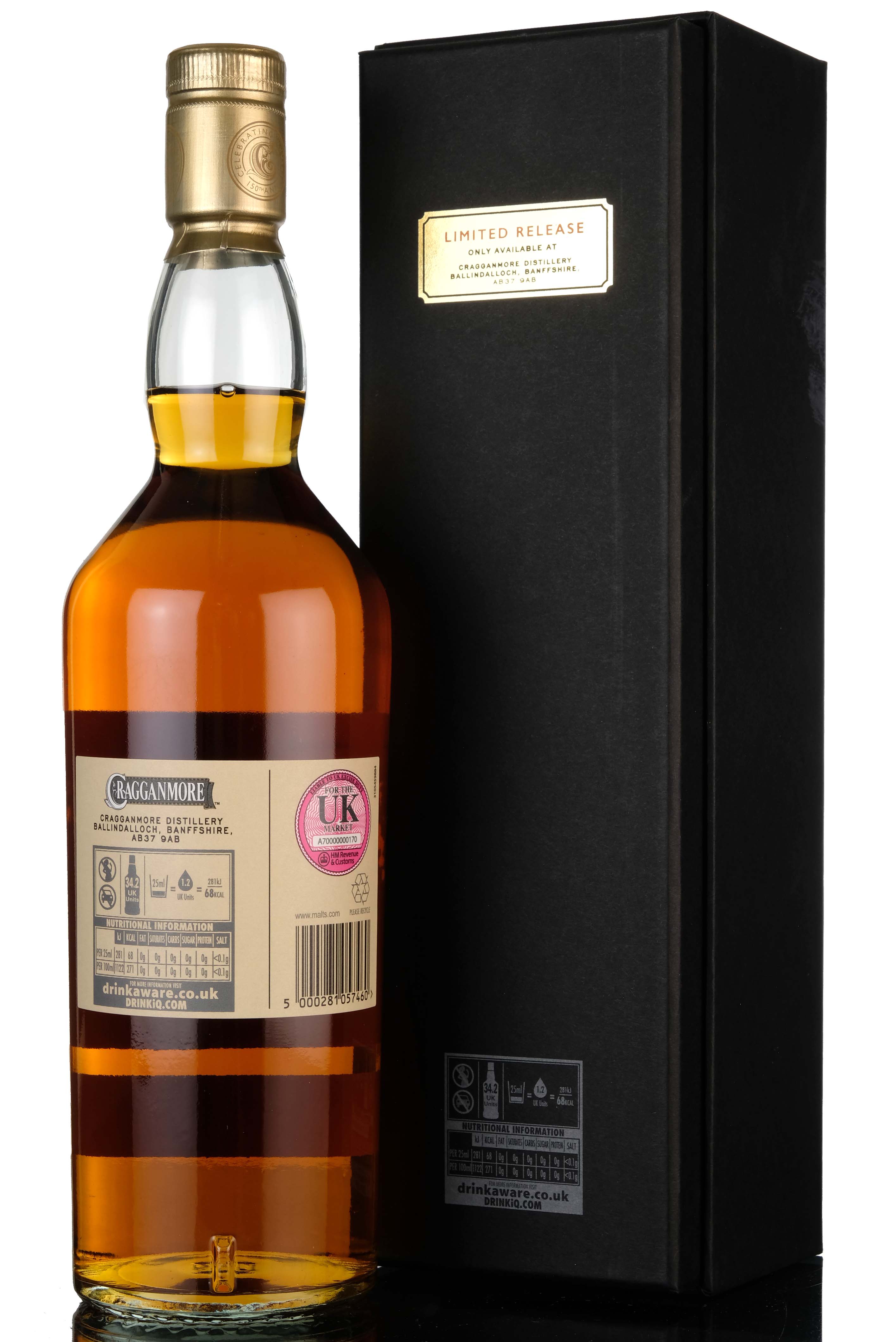 Cragganmore 15 Year Old - 150th Anniversary
