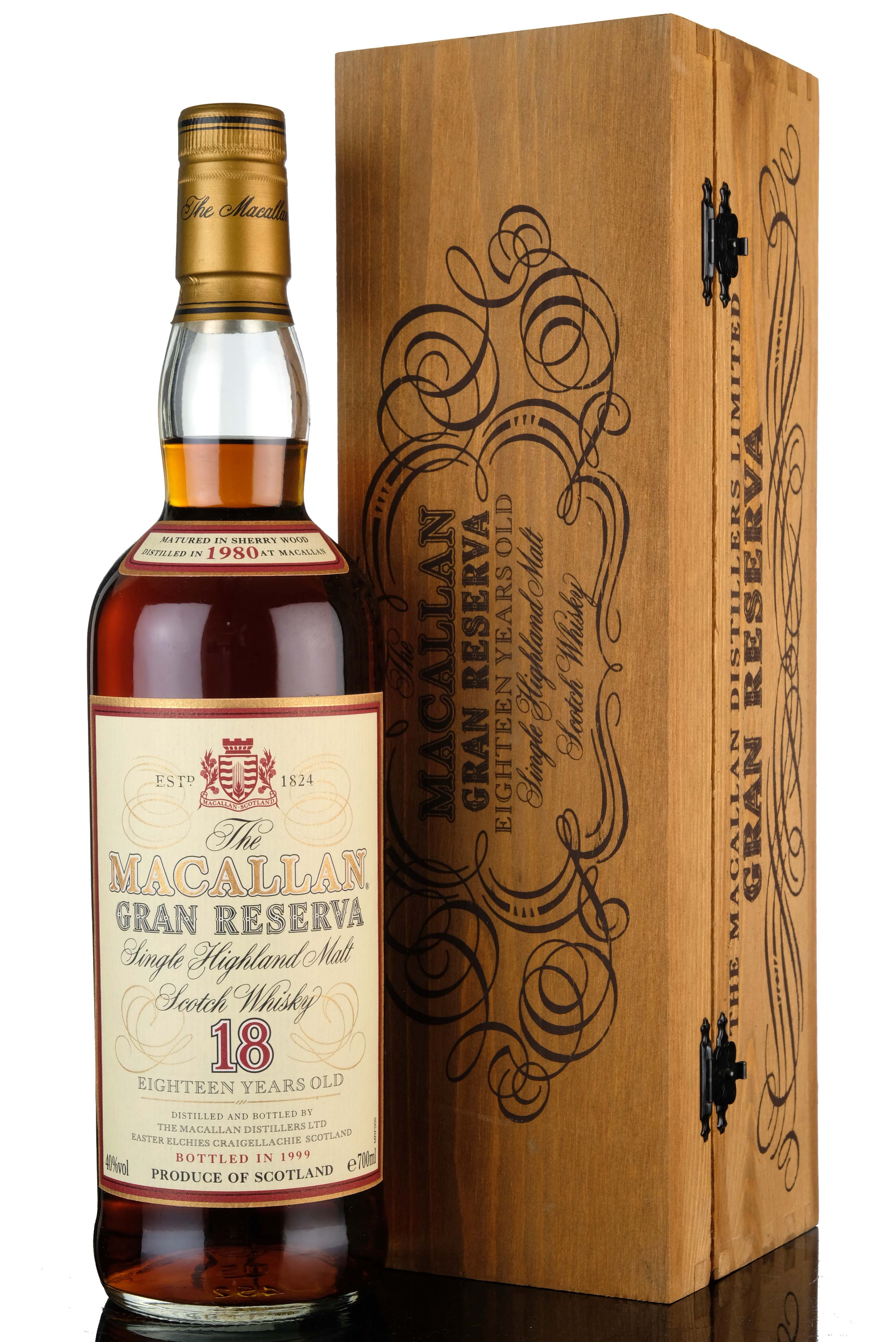 Macallan 1980-1999 - 18 Year Old - Gran Reserva