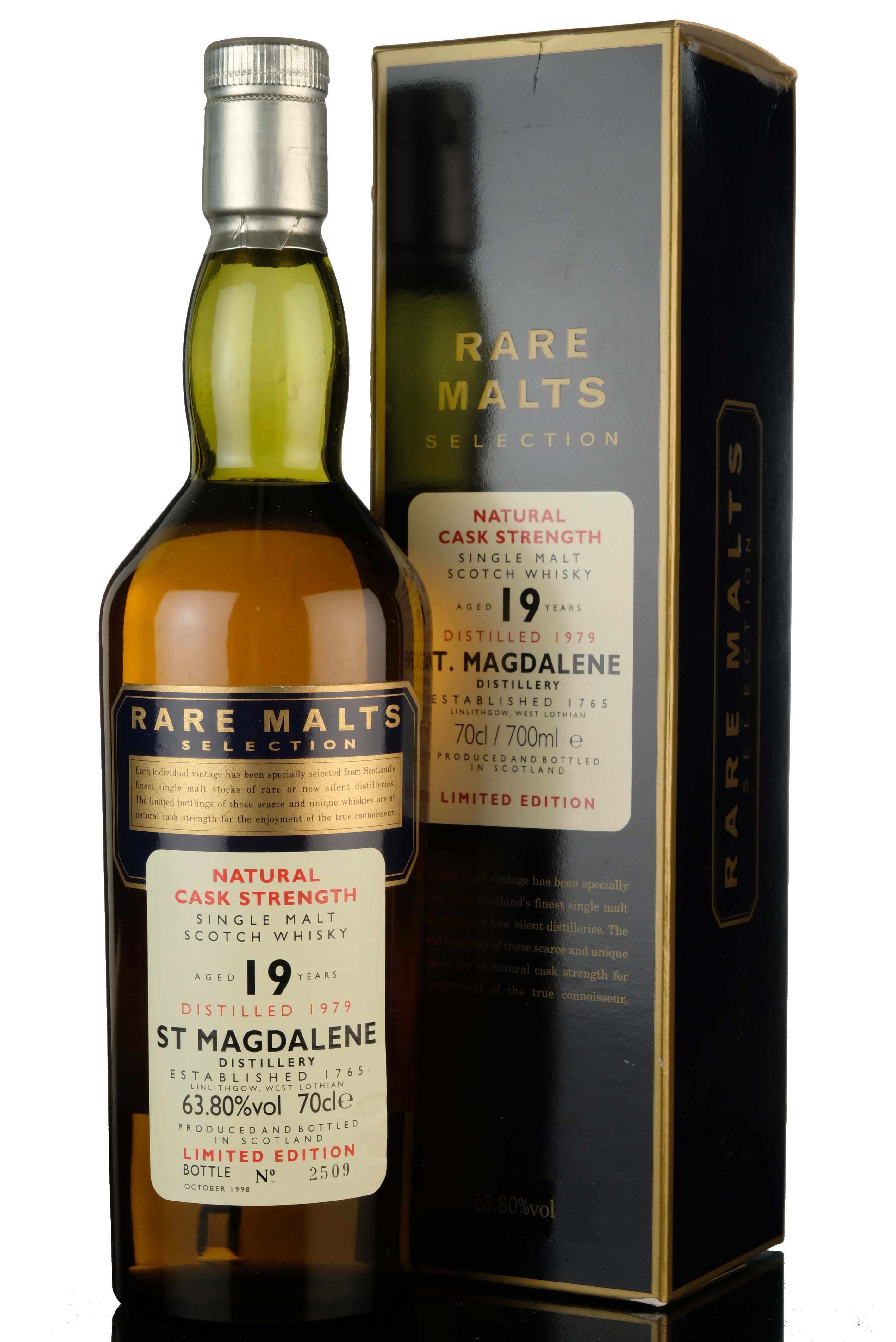 St Magdalene 1979-1998 - 19 Year Old - Rare Malts 63.80%