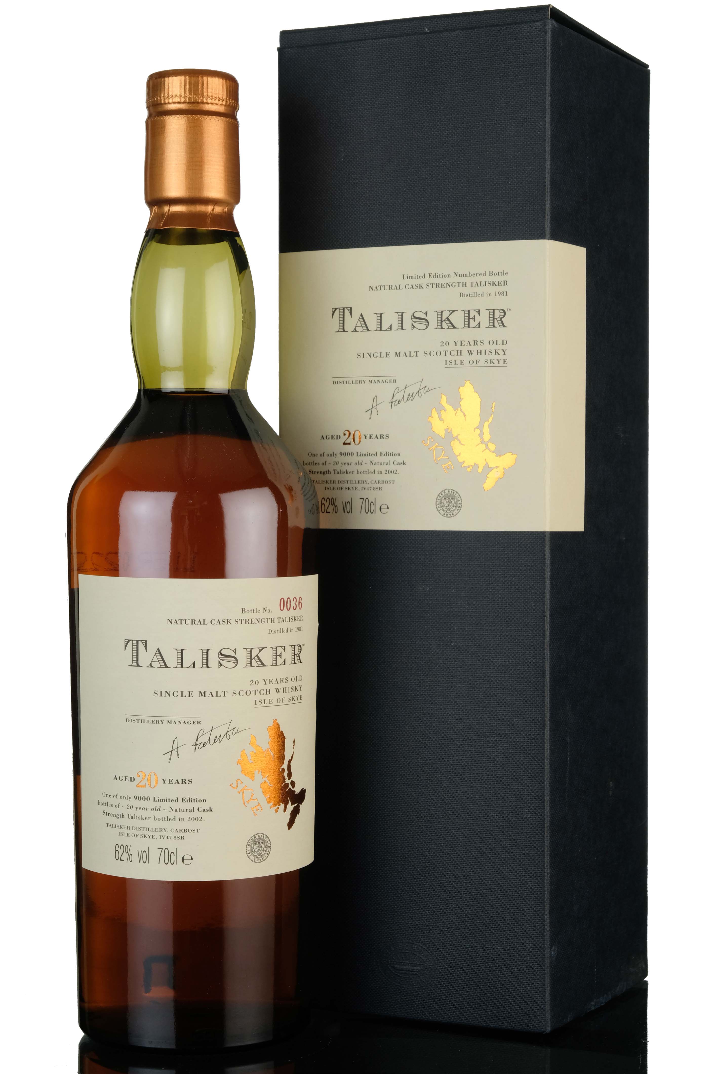 Talisker 1981-2002 - 20 Year Old