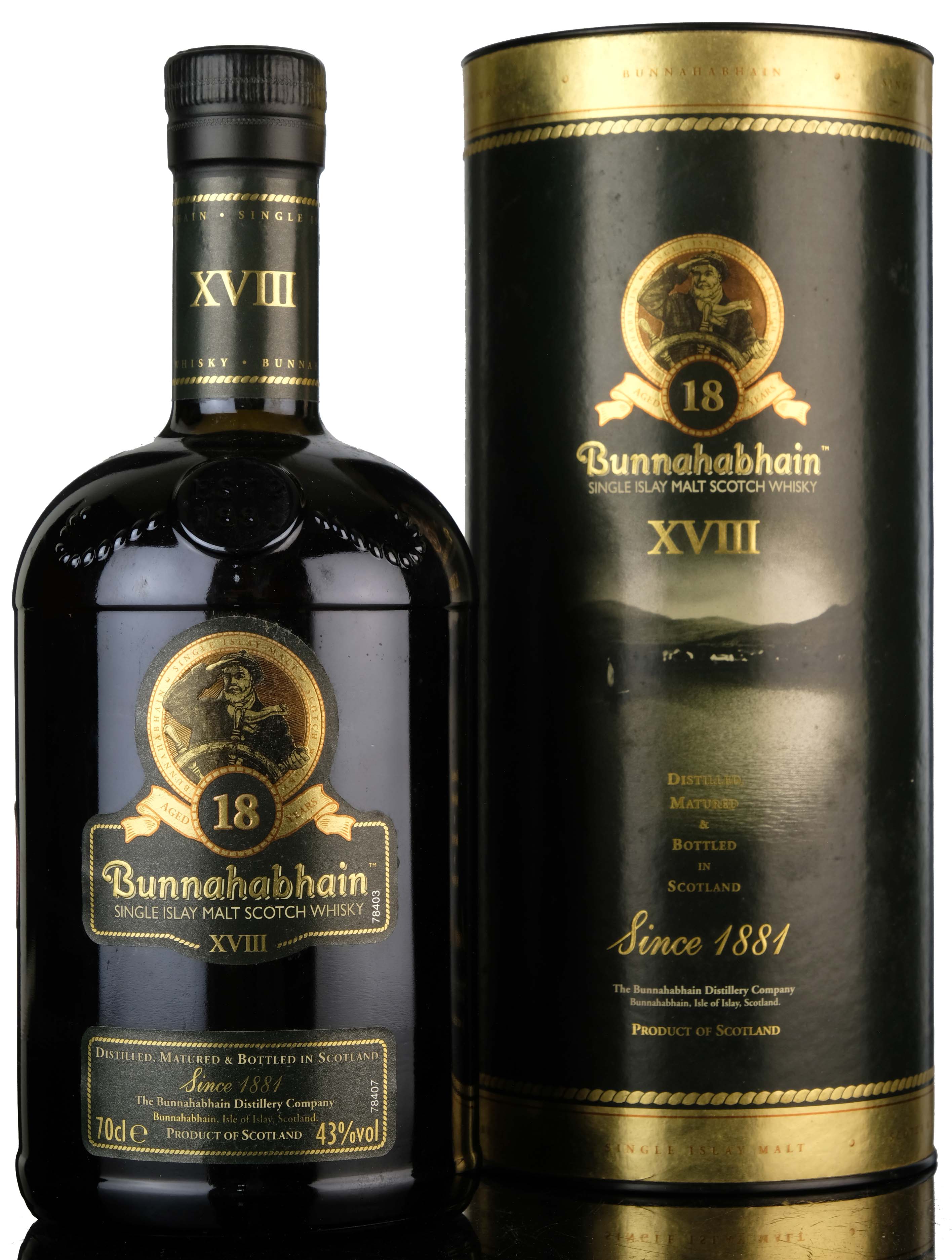 Bunnahabhain 18 Year Old - XVIII