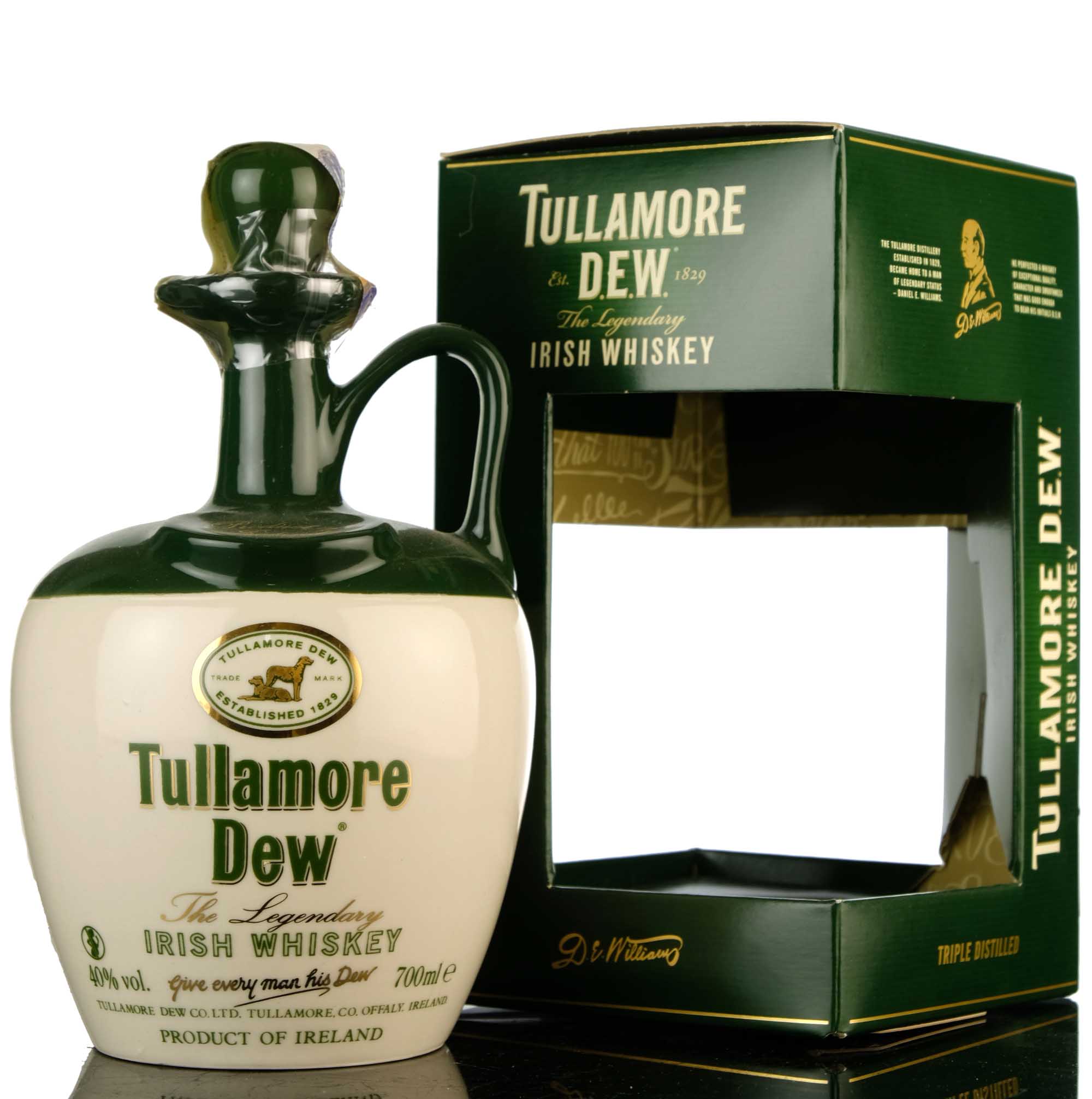 Tullamore Dew Irish Whiskey Ceramic
