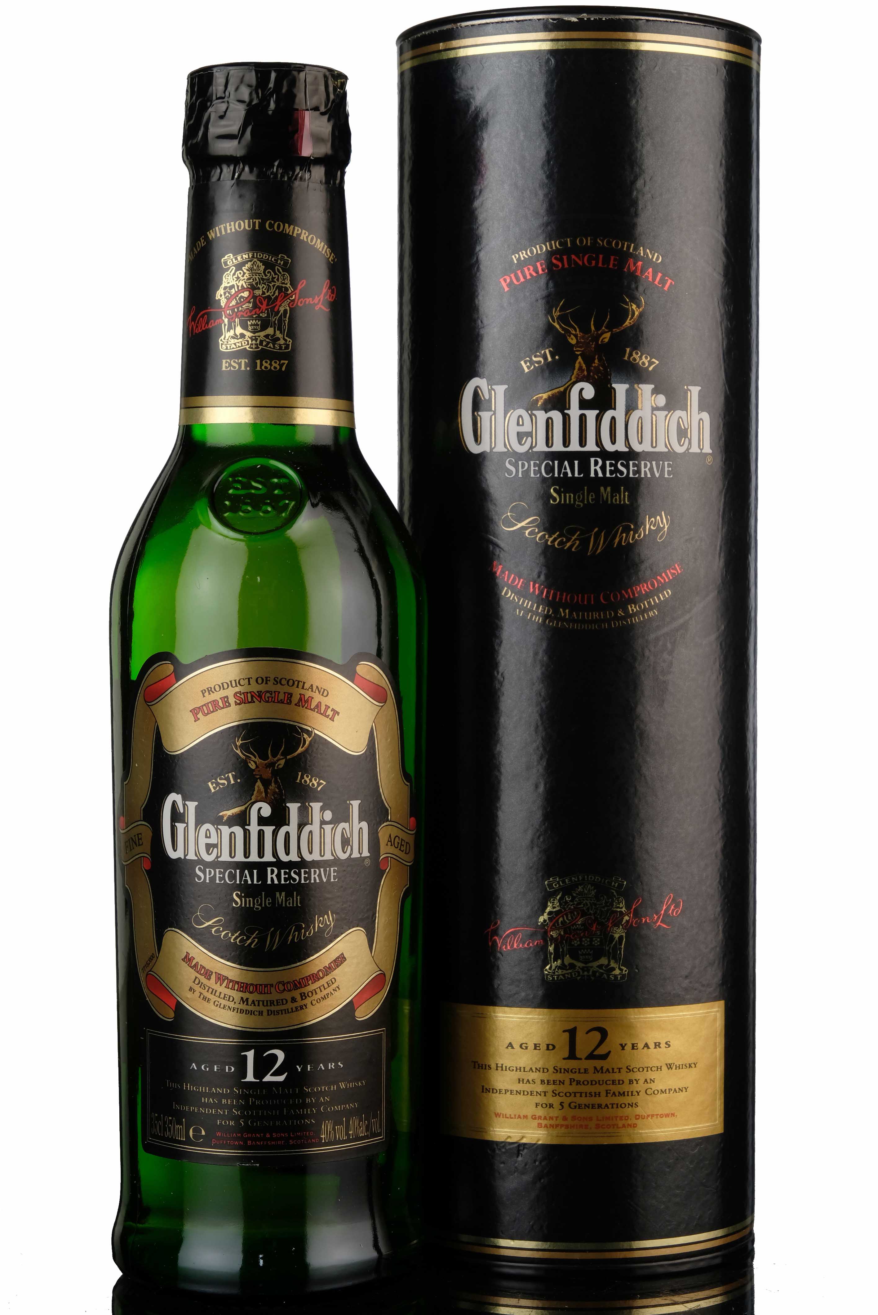 Glenfiddich 12 Year Old - Special Reserve - Half Bottle