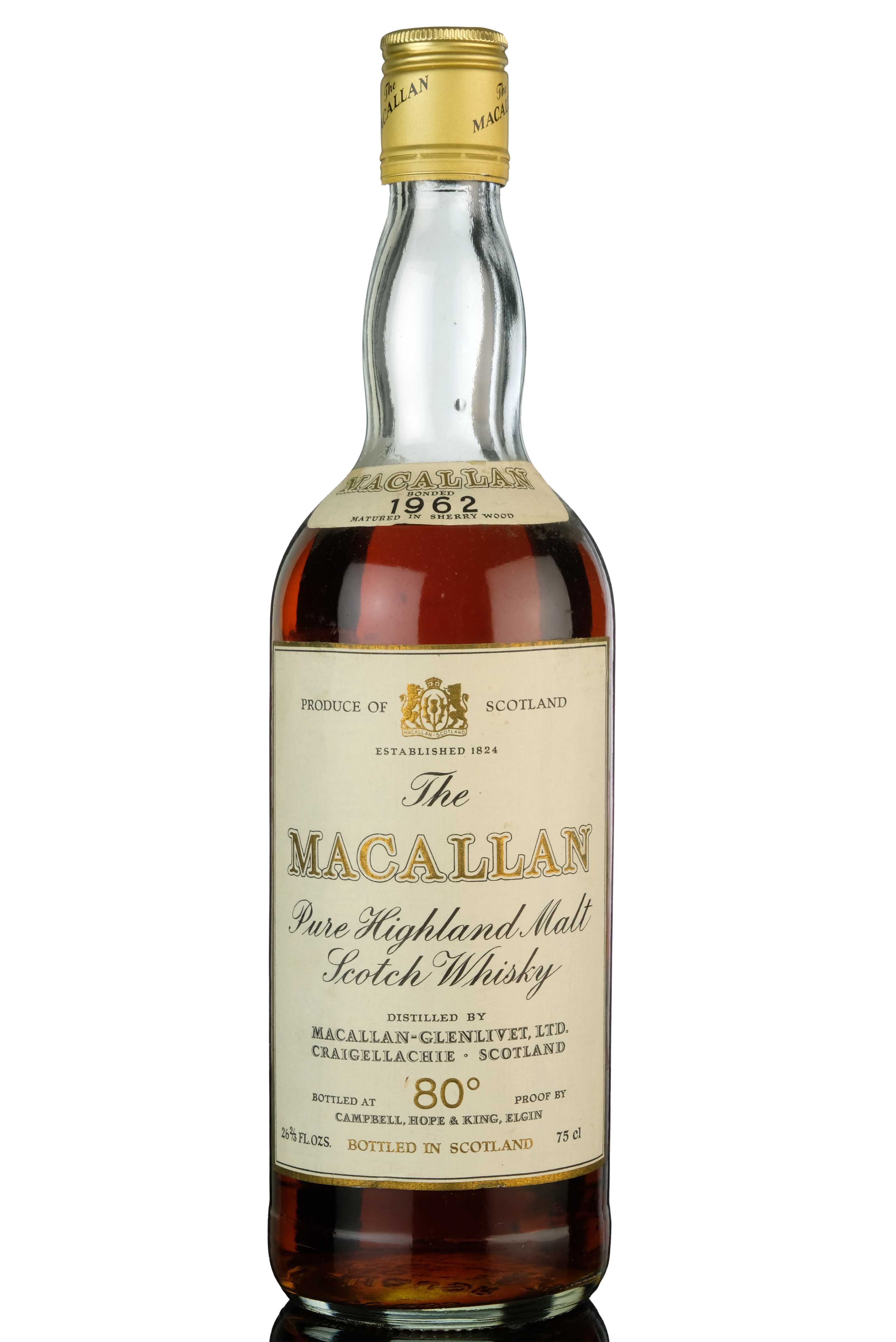 Macallan 1962 - Campbell Hope & King - 1970s