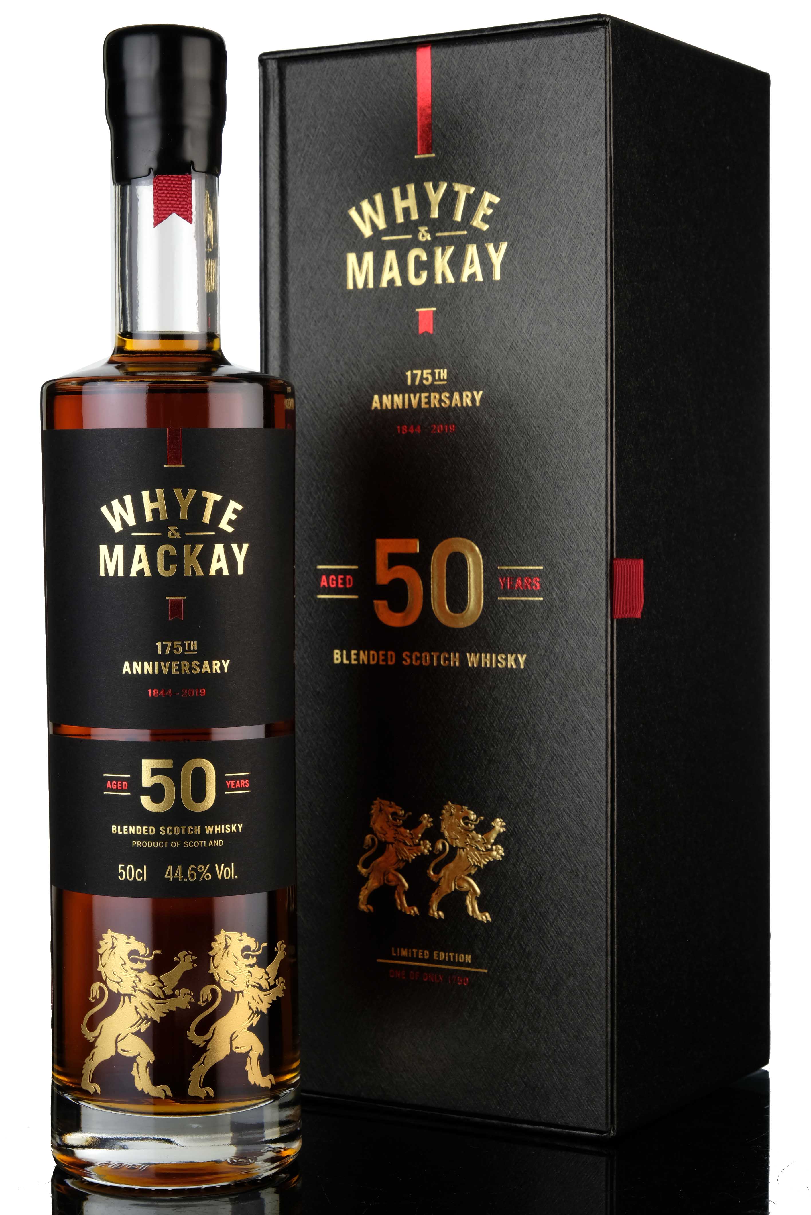 Whyte & MacKay 50 Year Old - 175th Anniversary - 50cl