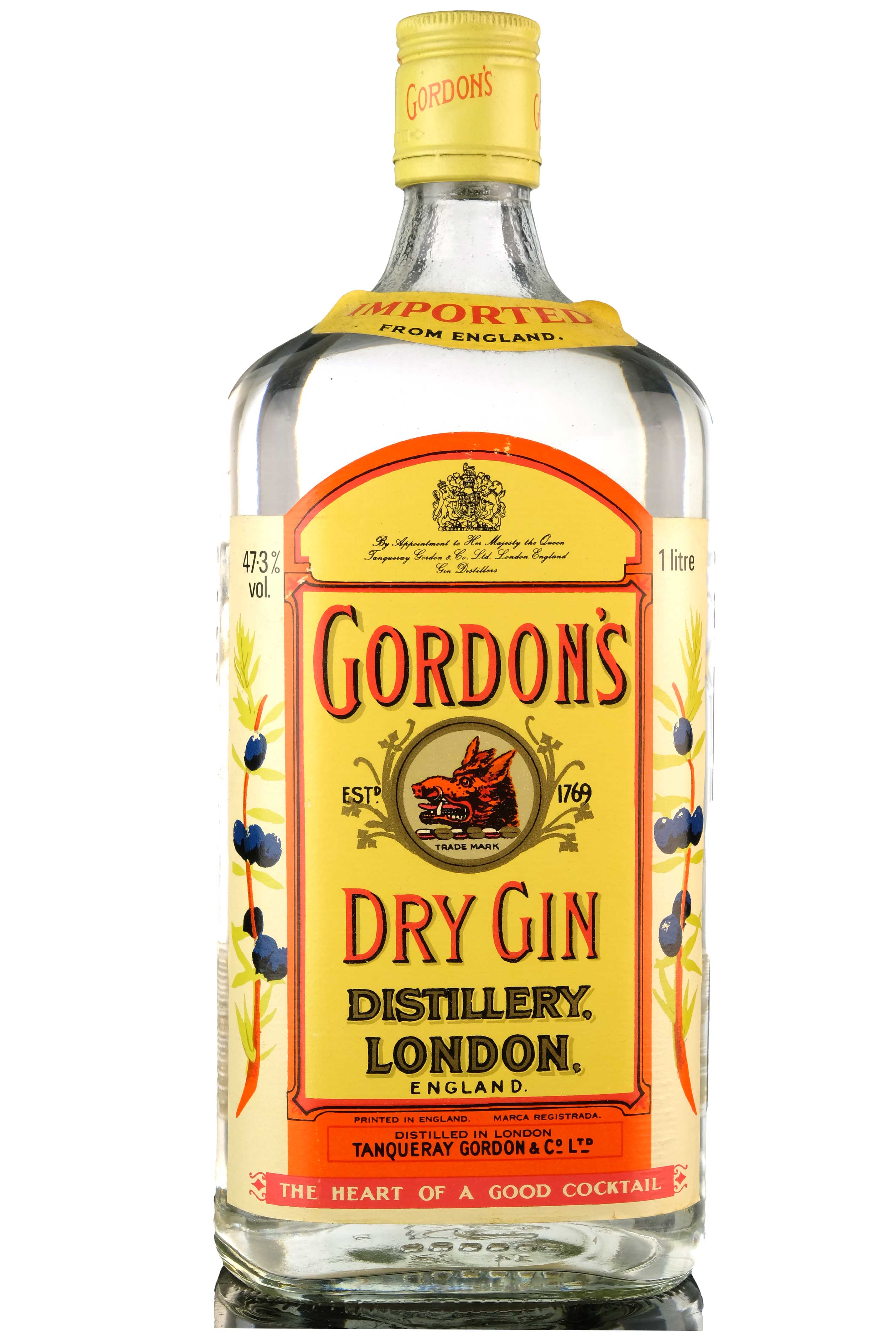 Gordons Dry Gin - 1 Litre