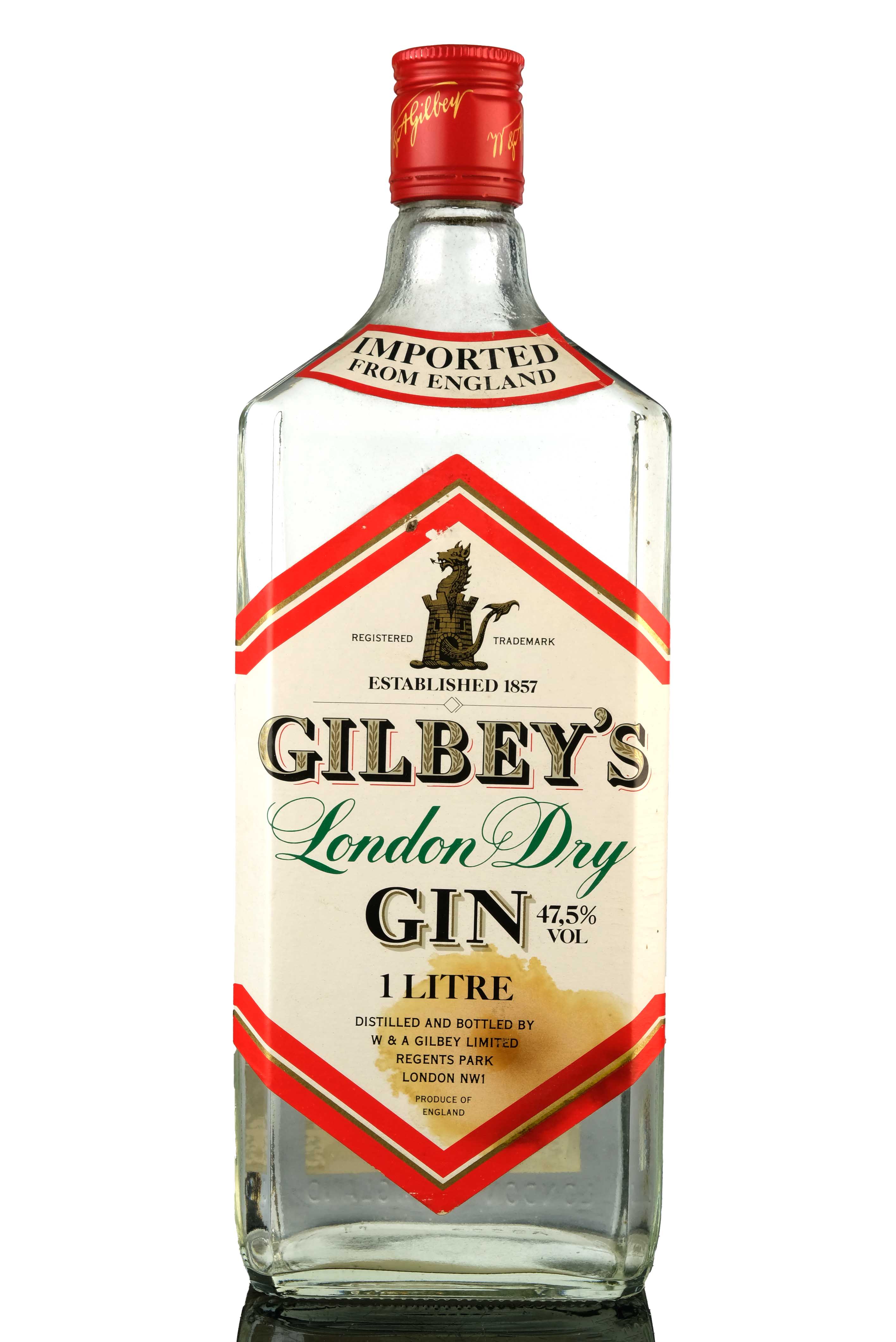 Gilbeys Dry Gin - 1 Litre