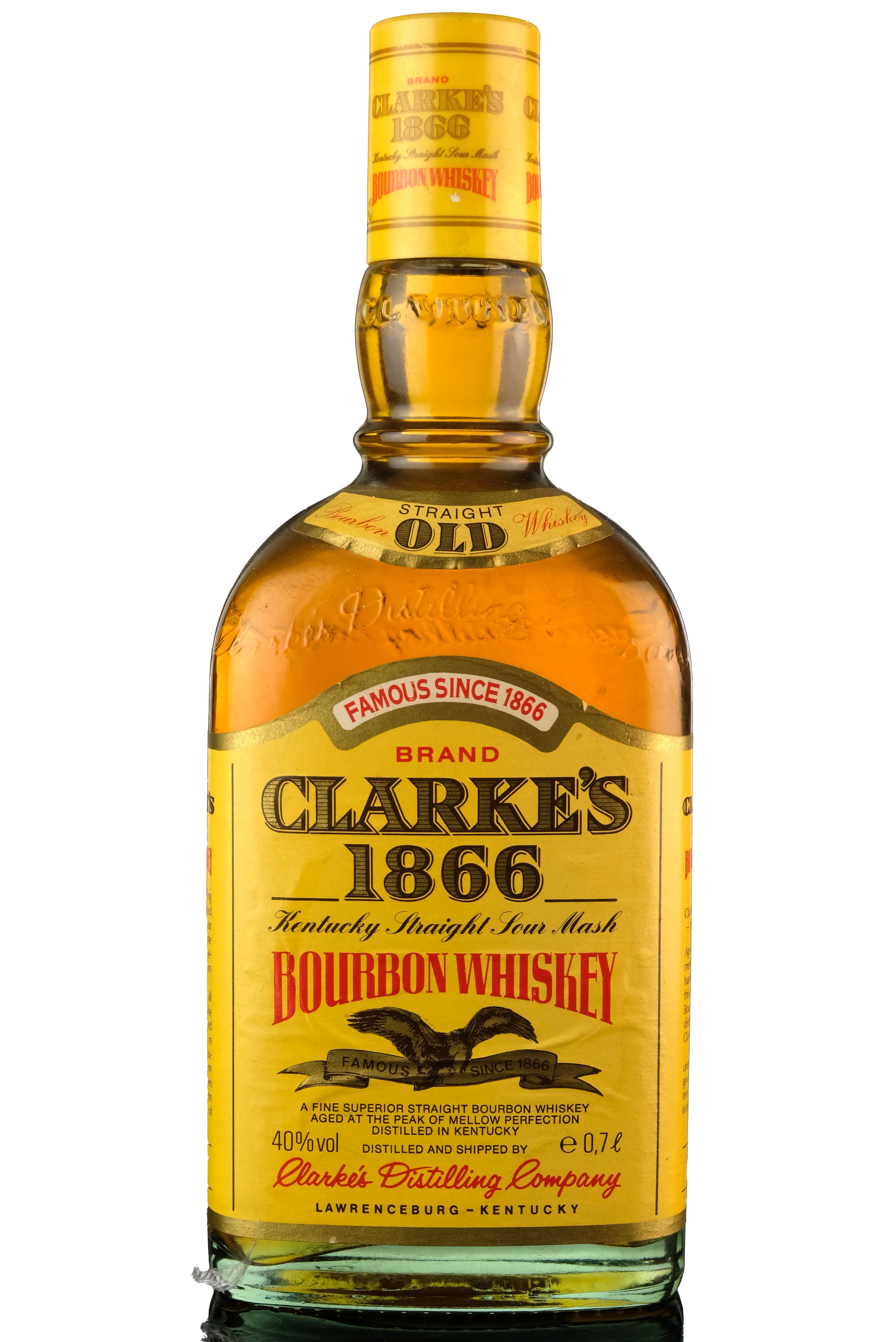 Clarkes Straight Old Kentucky Straight Bourbon Whiskey
