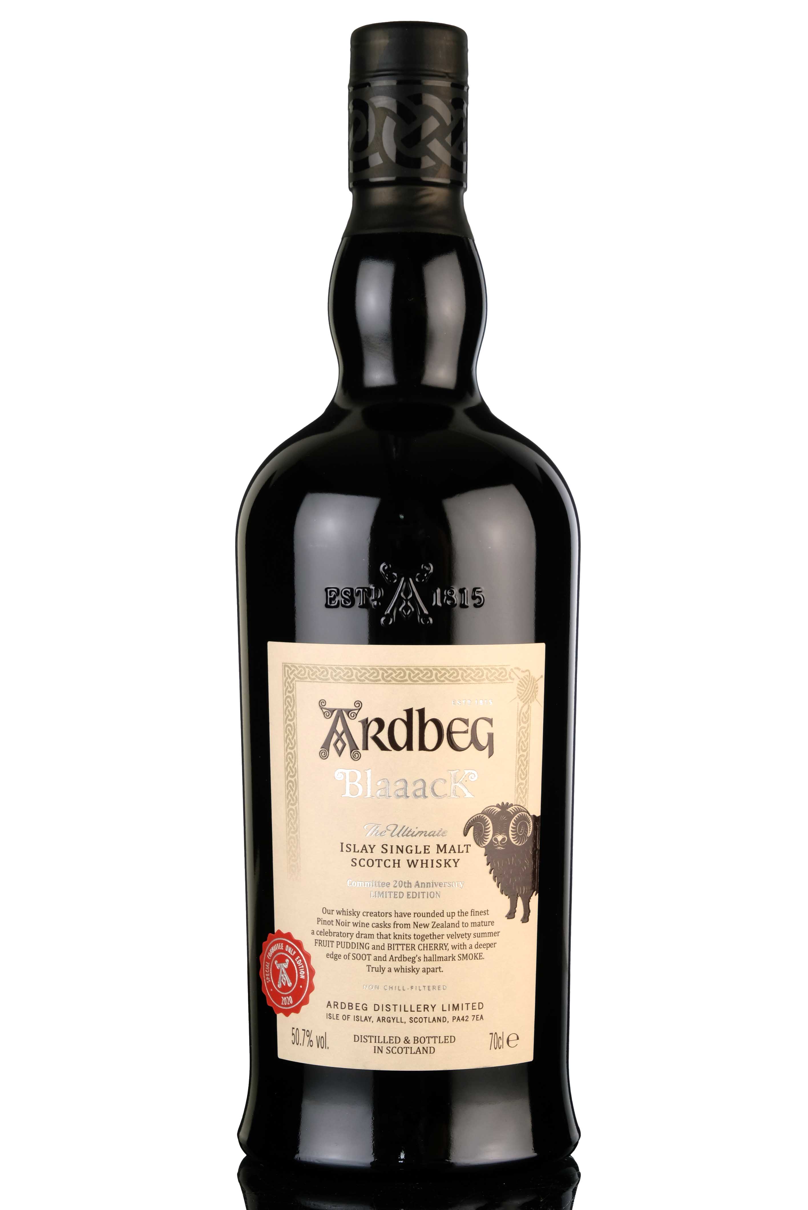 Ardbeg Blaaack - 20th Anniversary - Committee Release