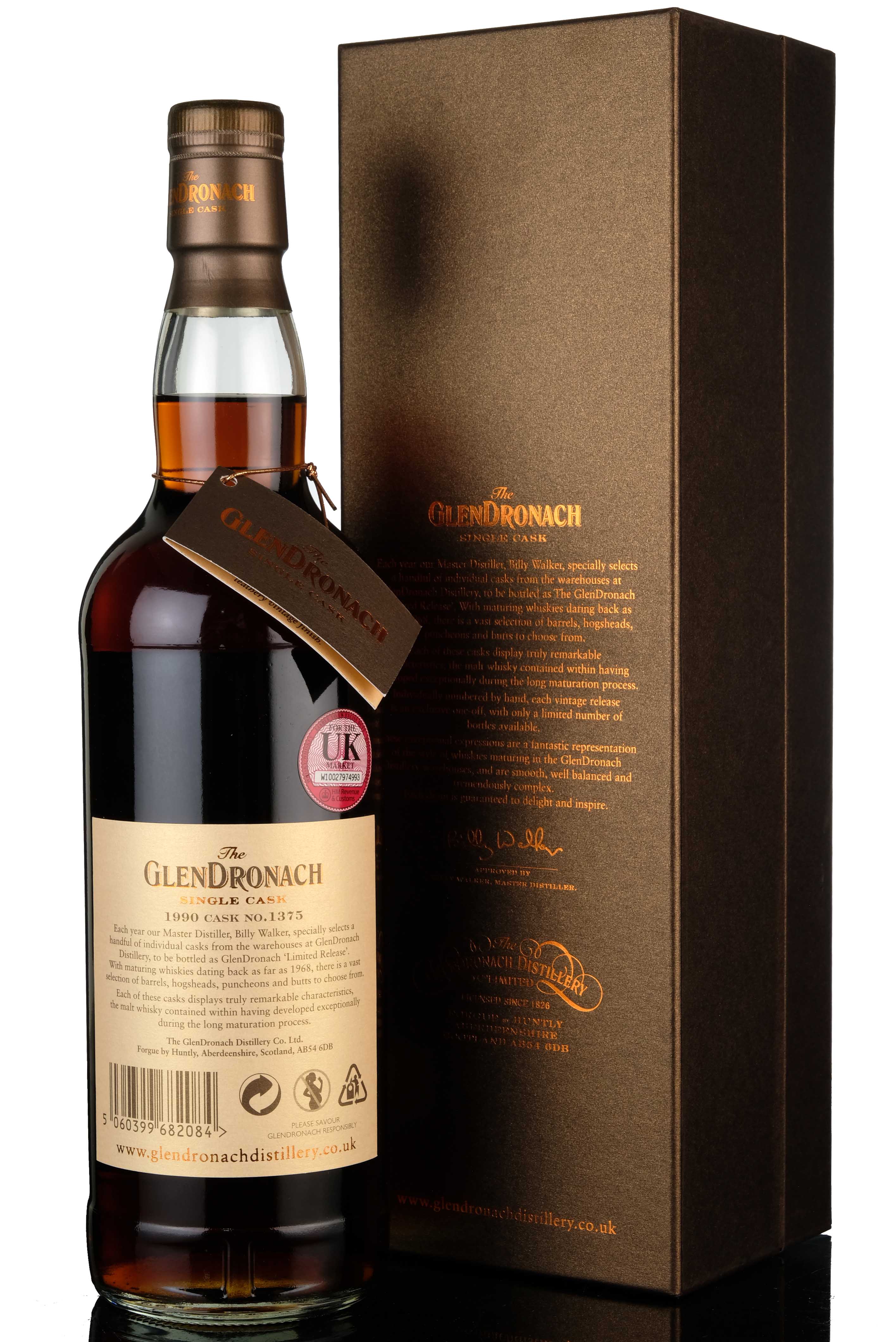 Glendronach 1990 - 2015 25 Single Cask 1375 Batch 12