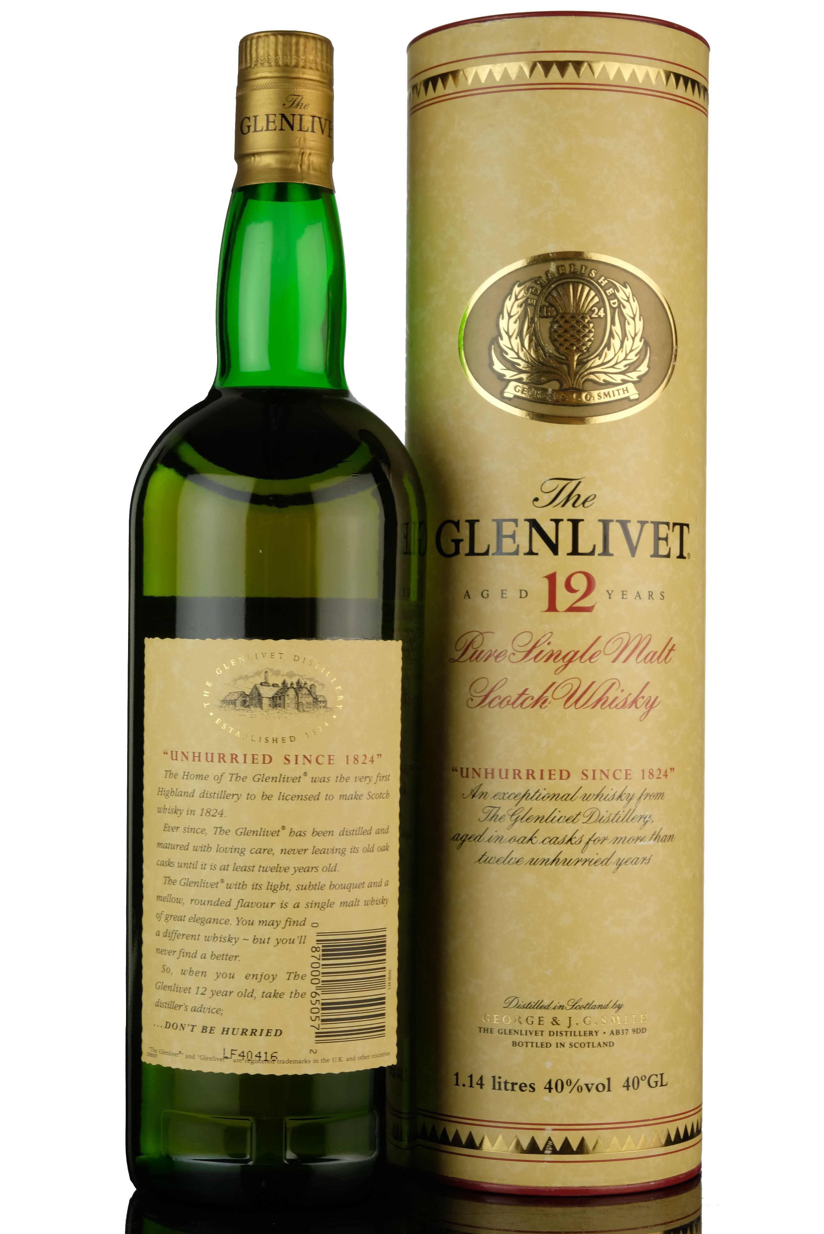 Glenlivet 12 1114 Litres