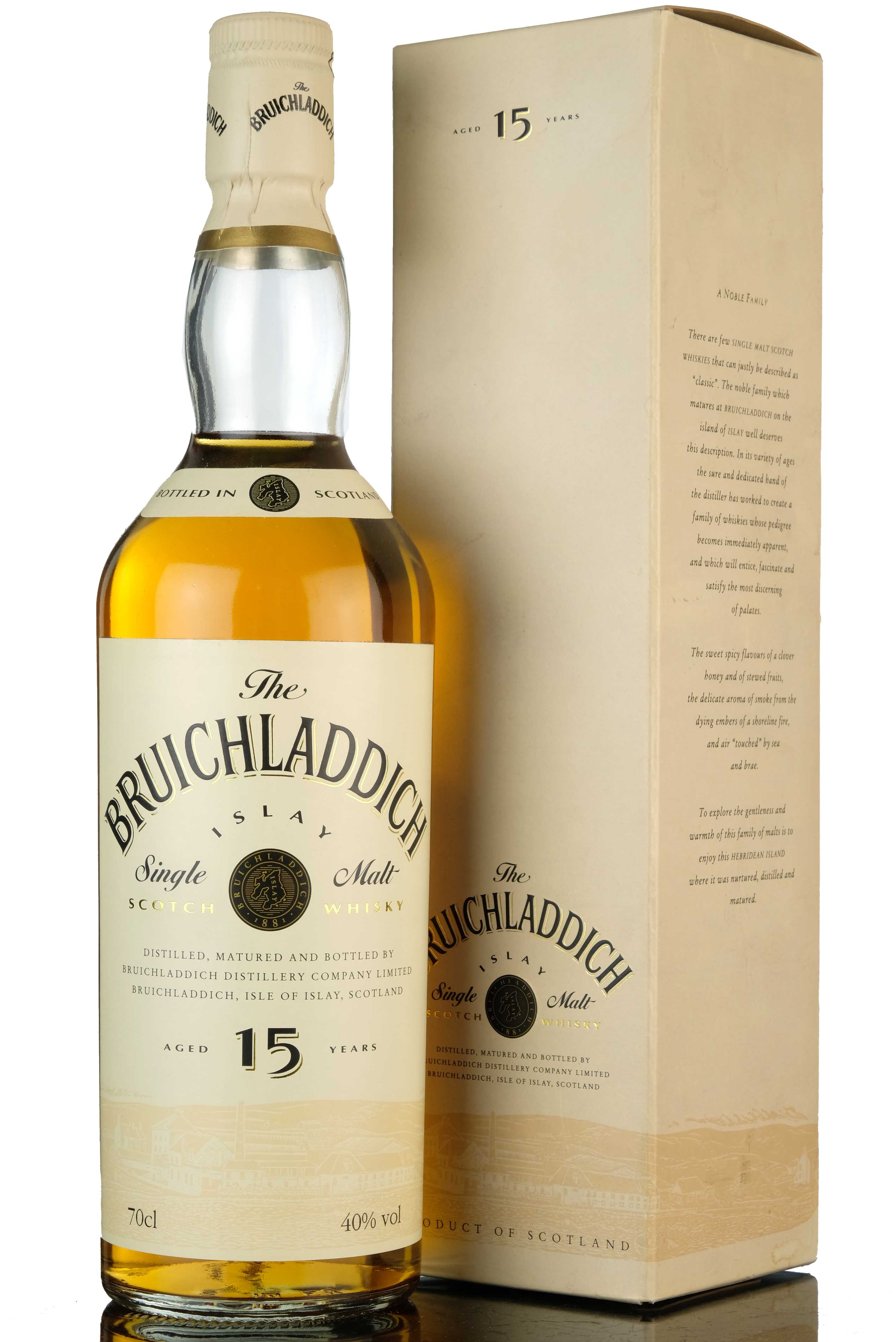 Bruichladdich 15 Year Old - Early 1990s