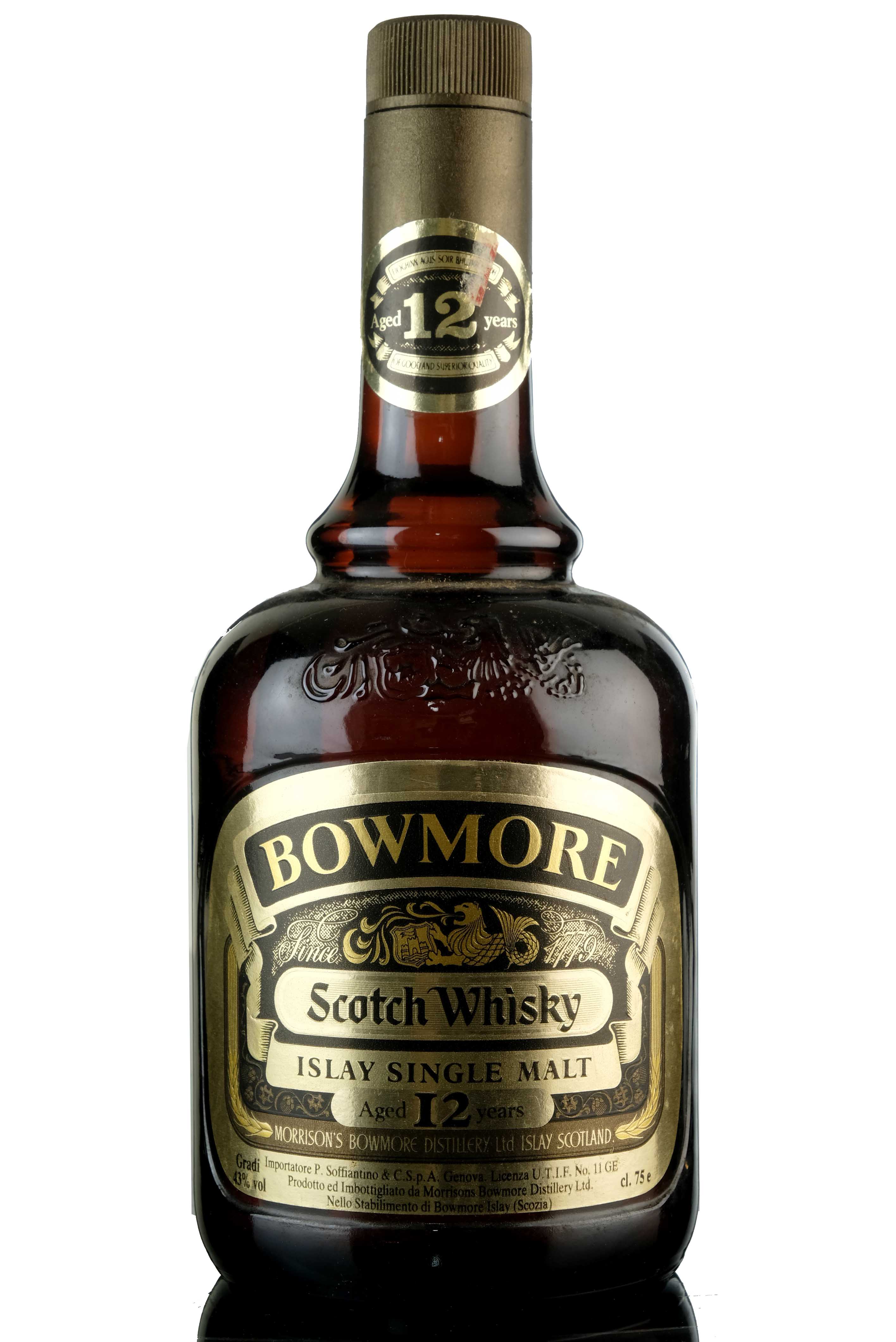 Bowmore 12 Year Old - 1980s