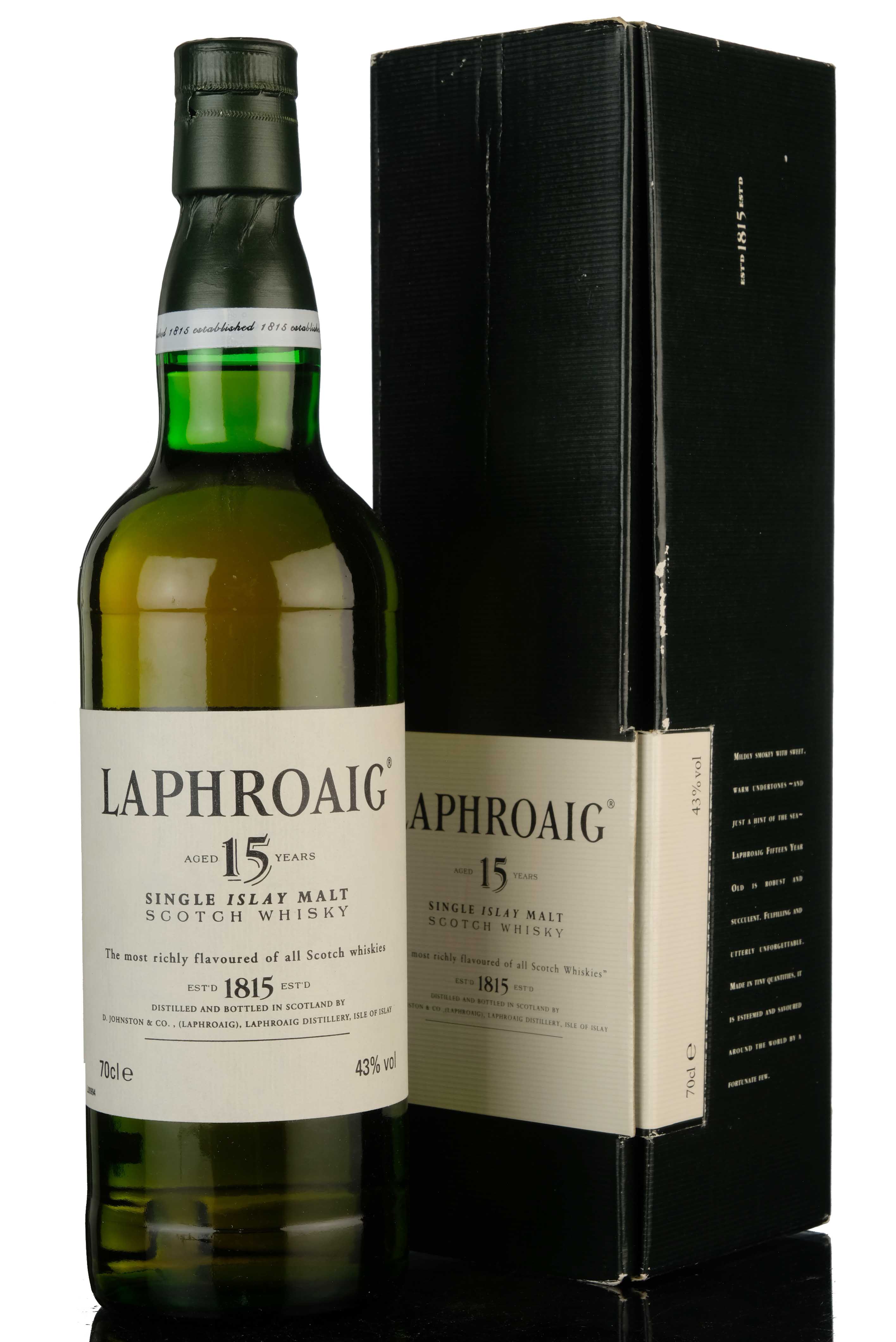 Laphroaig 15 Year Old - Circa 2000