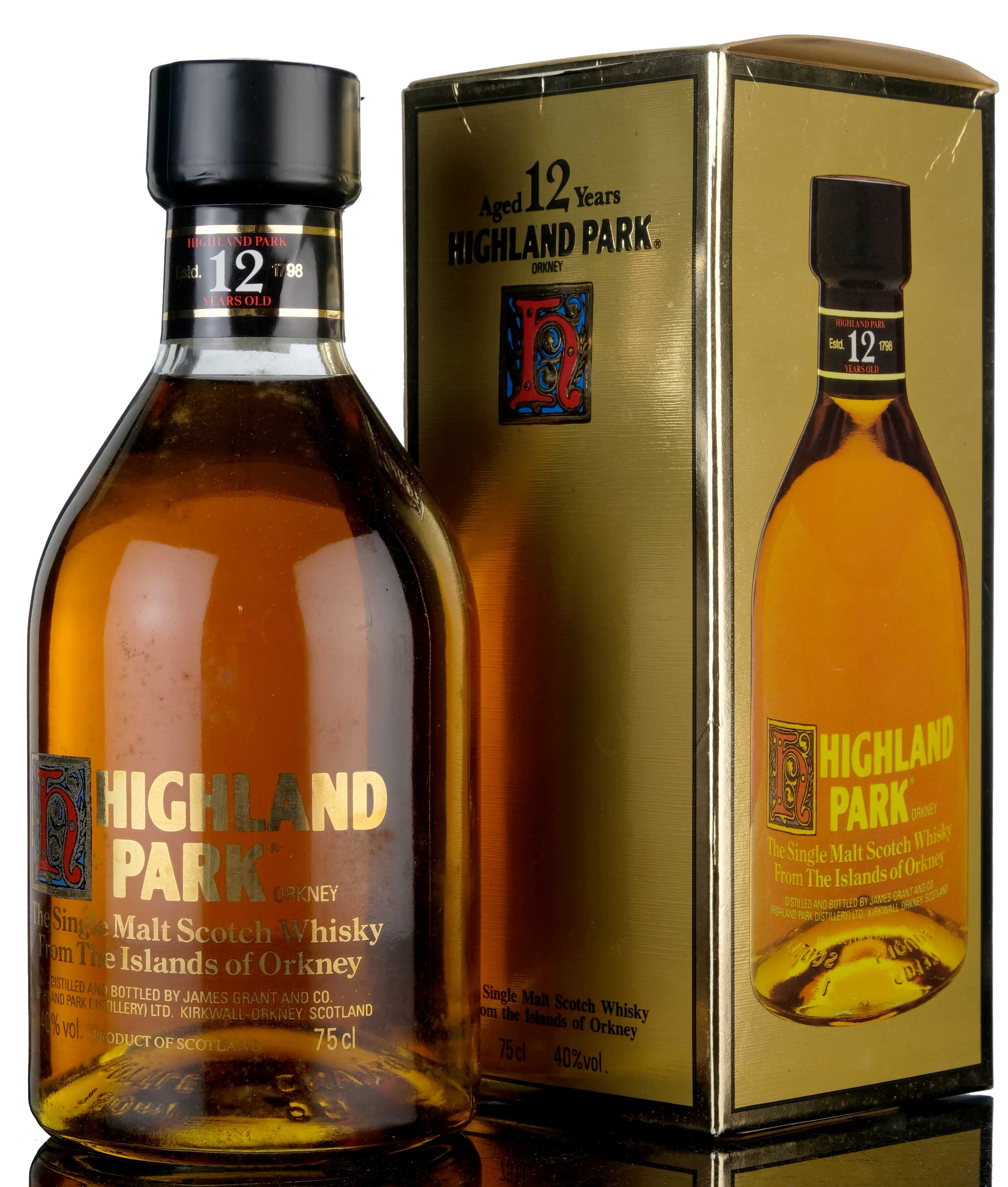 Highland Park 12 Year Old - 1980s