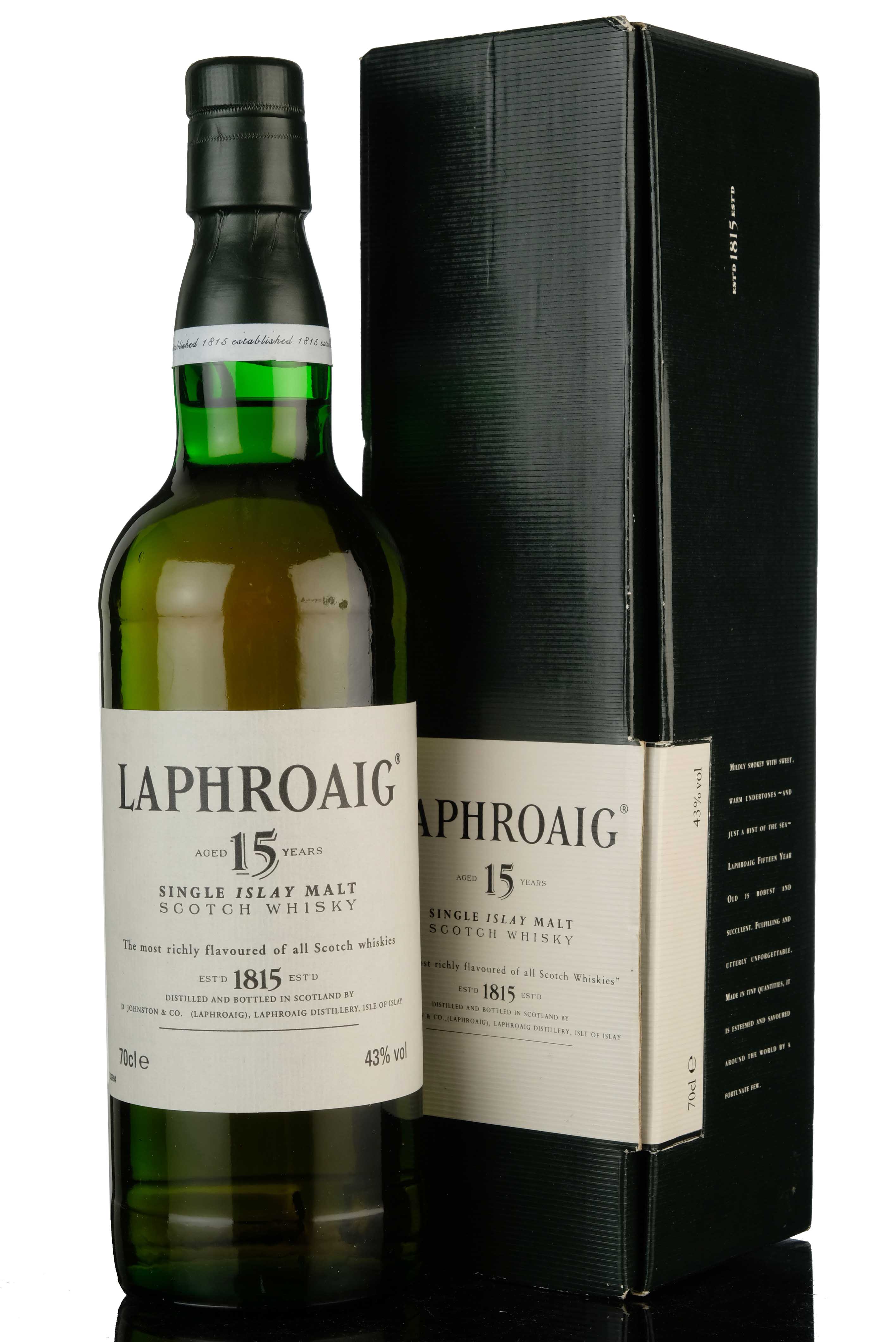 Laphroaig 15 Year Old - Circa 2000