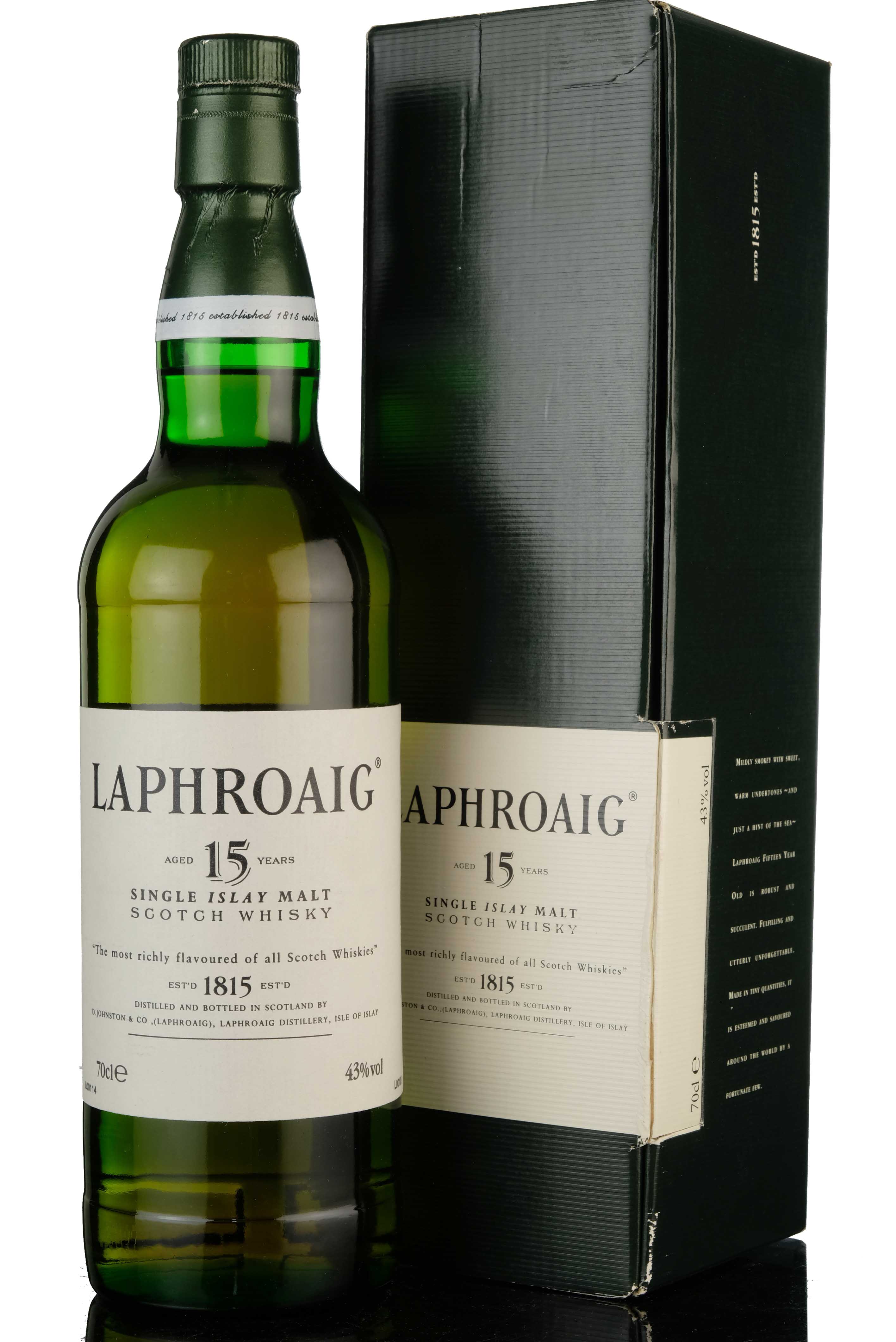 Laphroaig 15 Year Old - Circa 2000