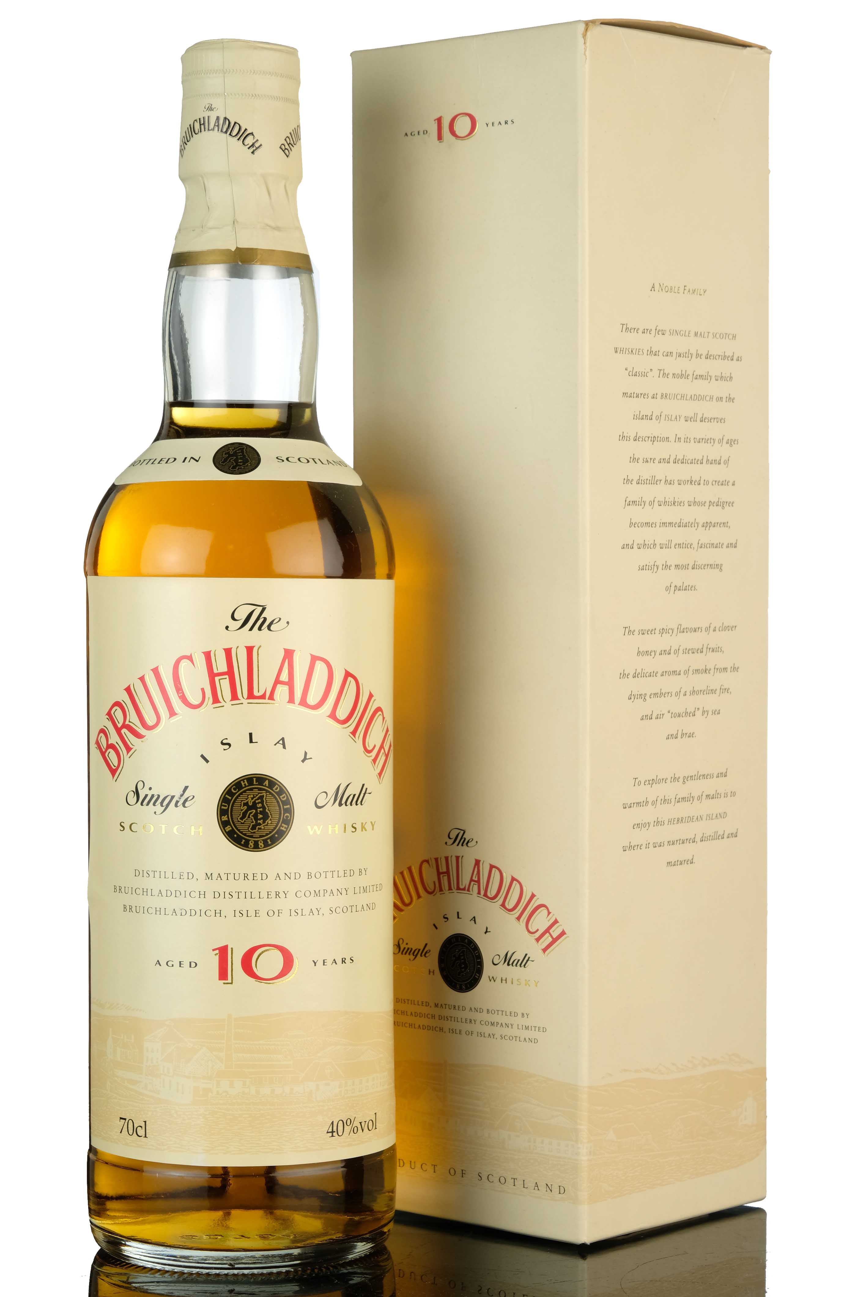 Bruichladdich 10 Year Old - 1990s