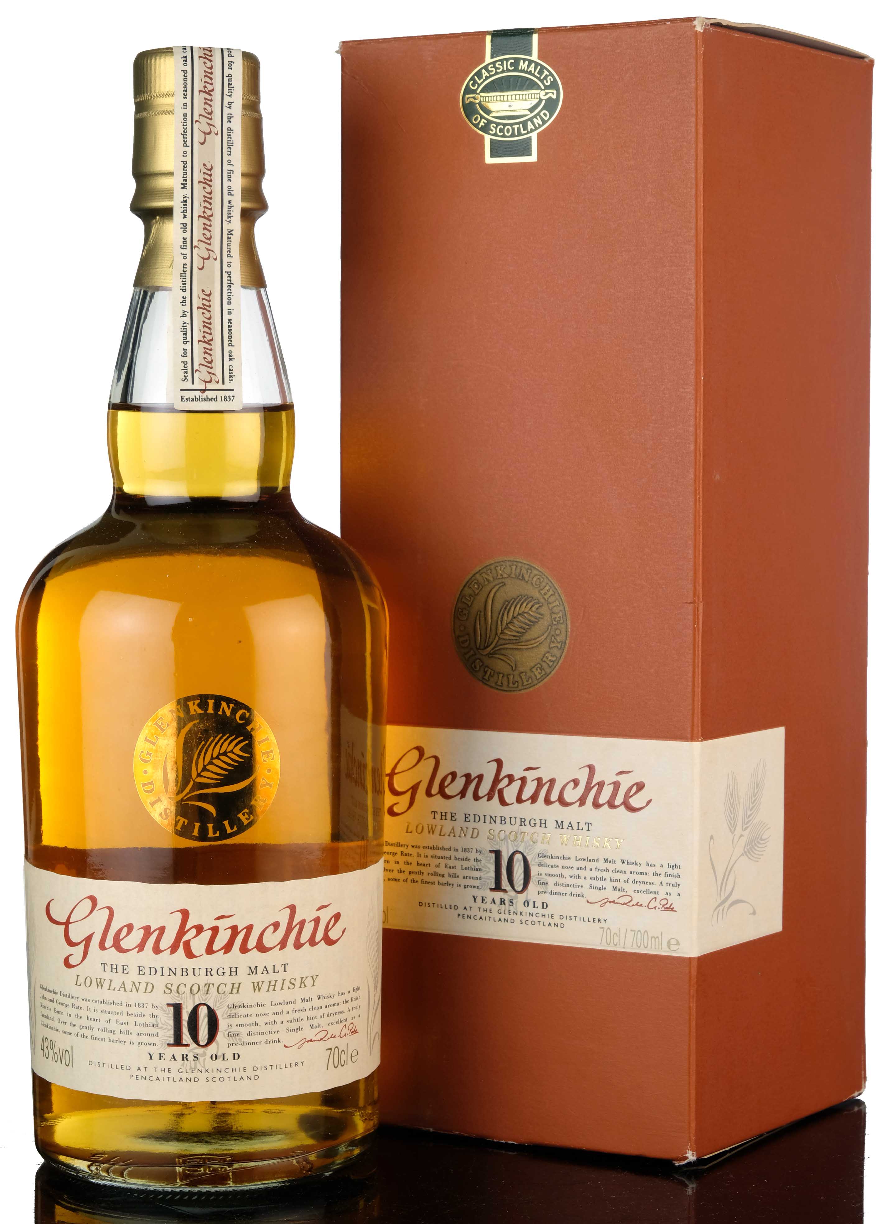 Glenkinchie 10 Year Old